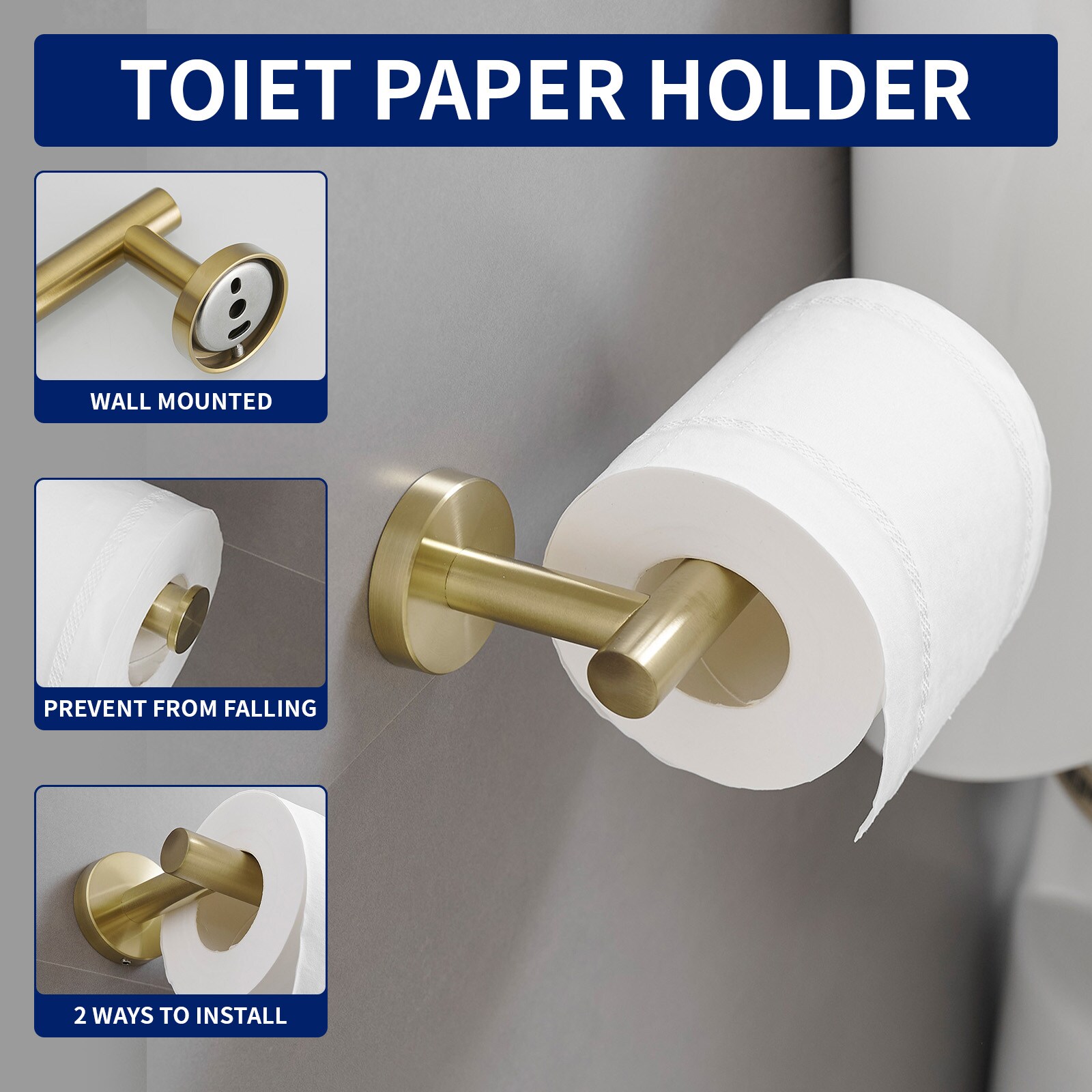 BWE A-91062-BG-4 Decorative-Bath-Hardware-Kits - View #4