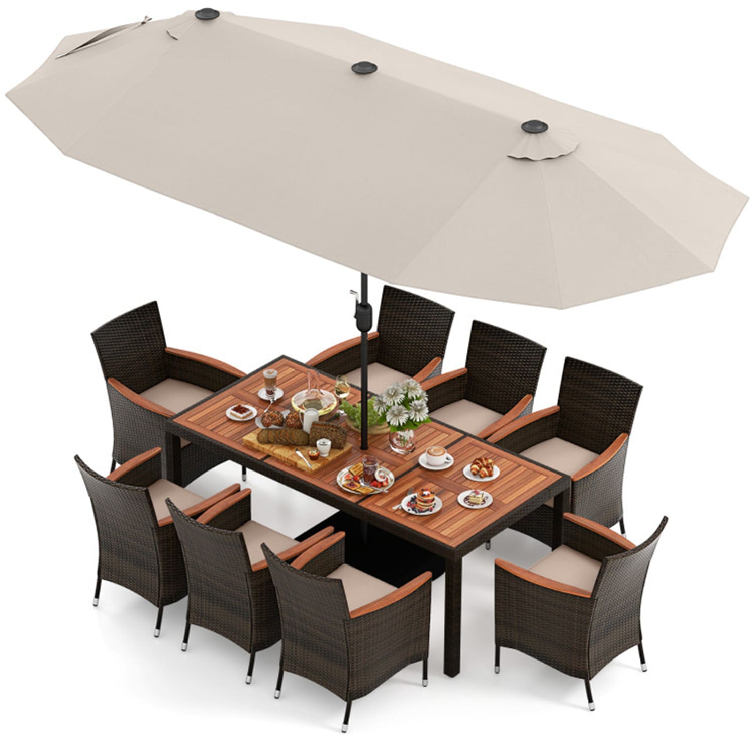 BABOOM BOM-208AAA-OR Patio-Dining-Sets - View #5