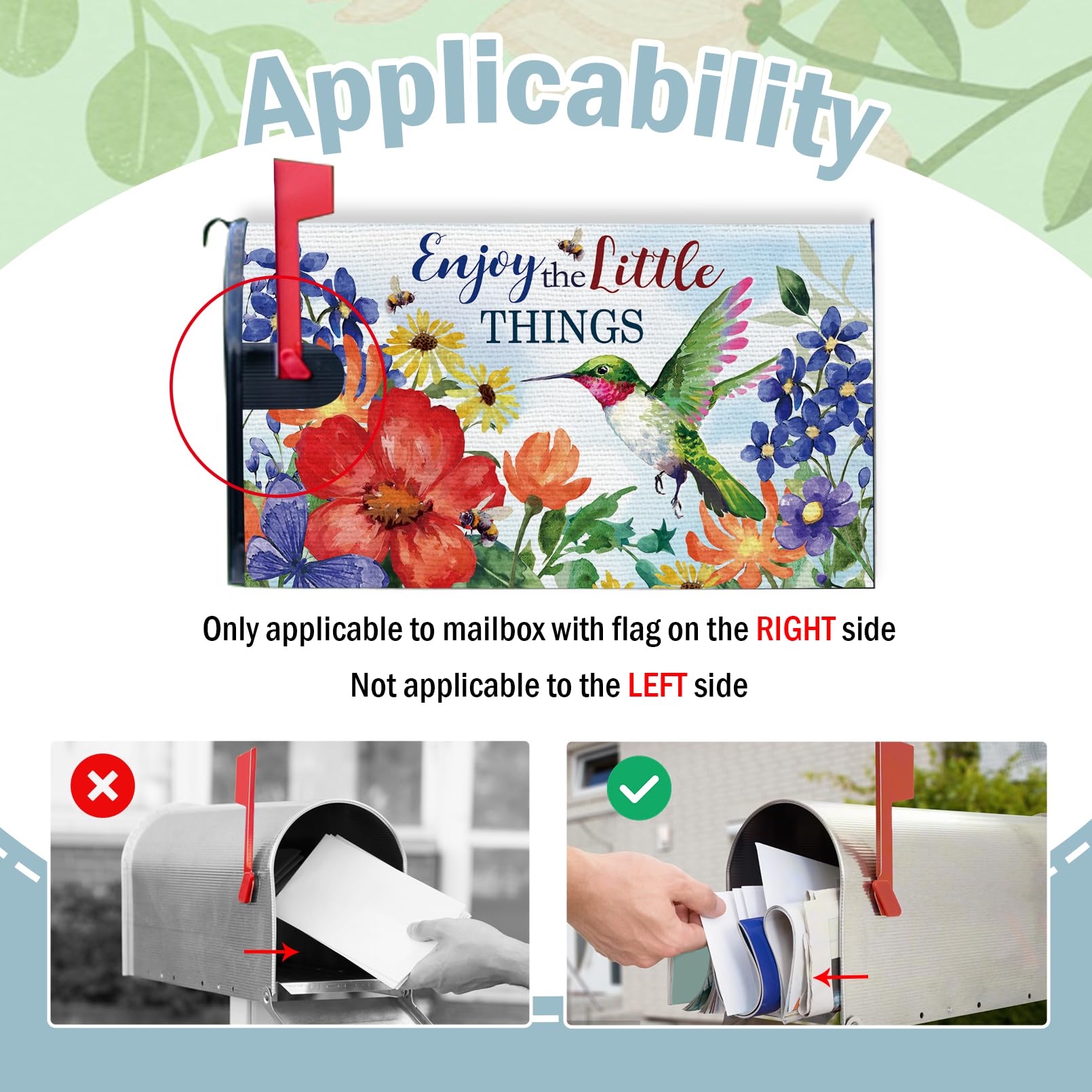 Adrinfly LAD0817D074 Mailbox-Accessories - View #3