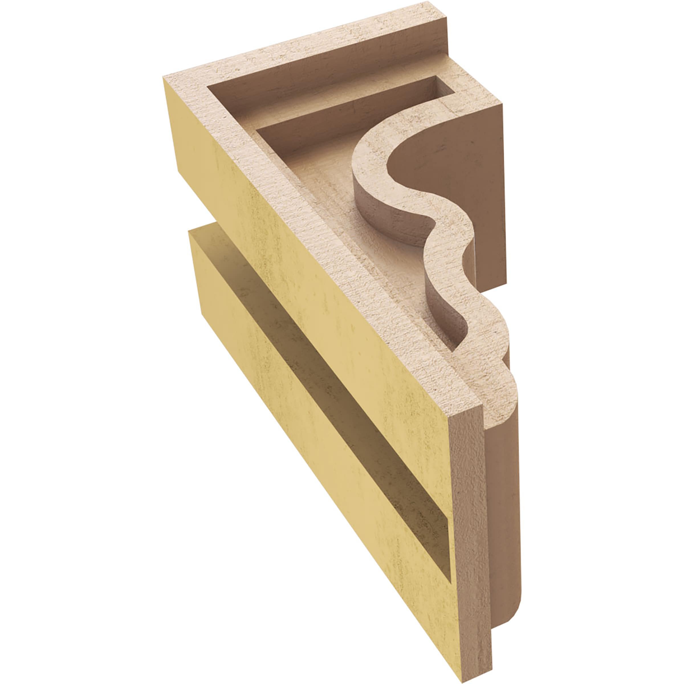 Ekena Millwork CORU04X04X08HLDRCPR corbels - View #6