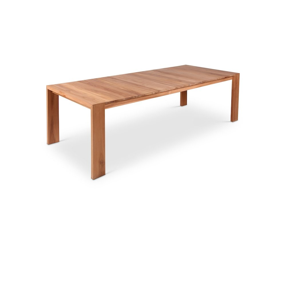 Meridian 353-T Tulum Natural Teak Outdoor Patio Dining Table