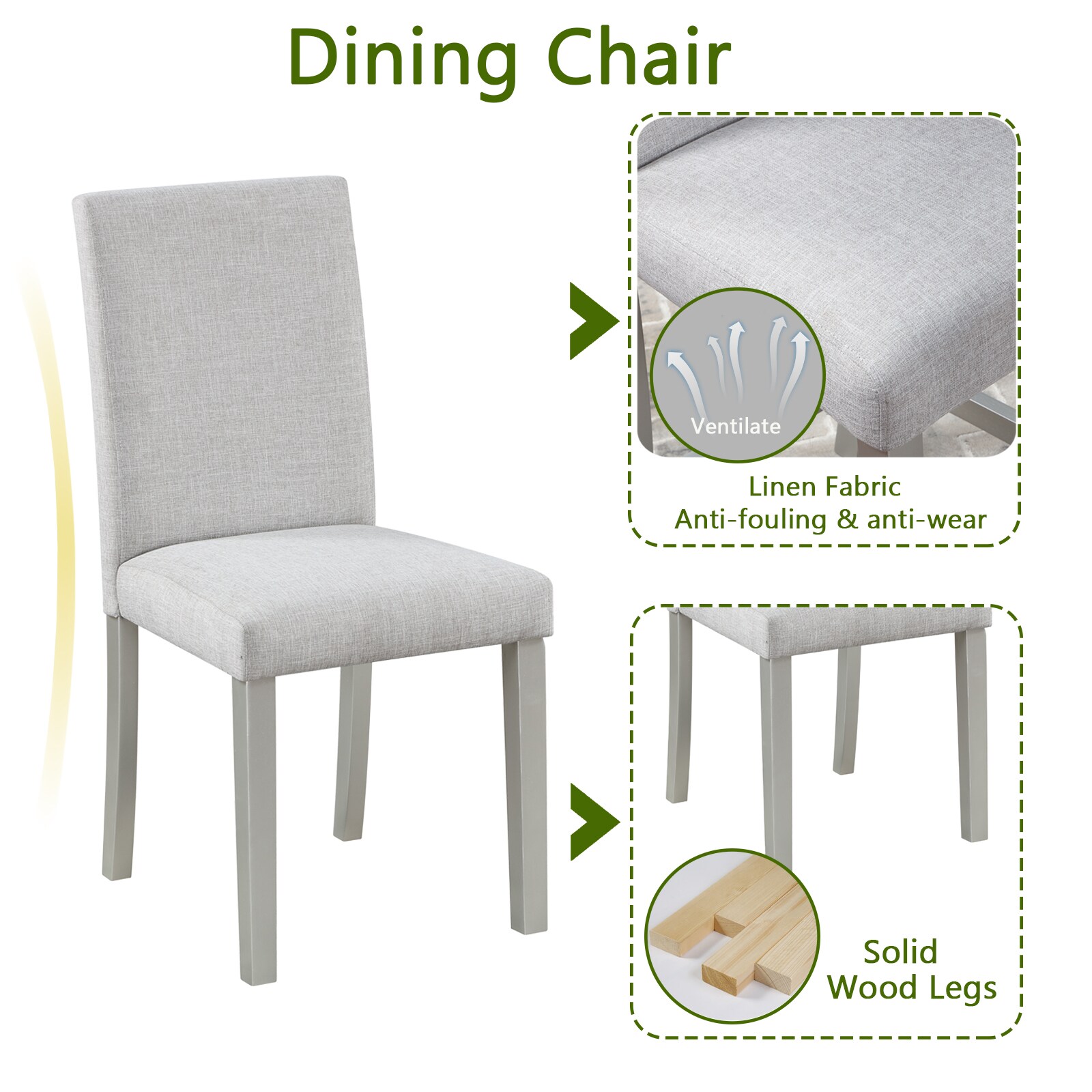 Siavonce XHS00042 Dining-Sets - View #4
