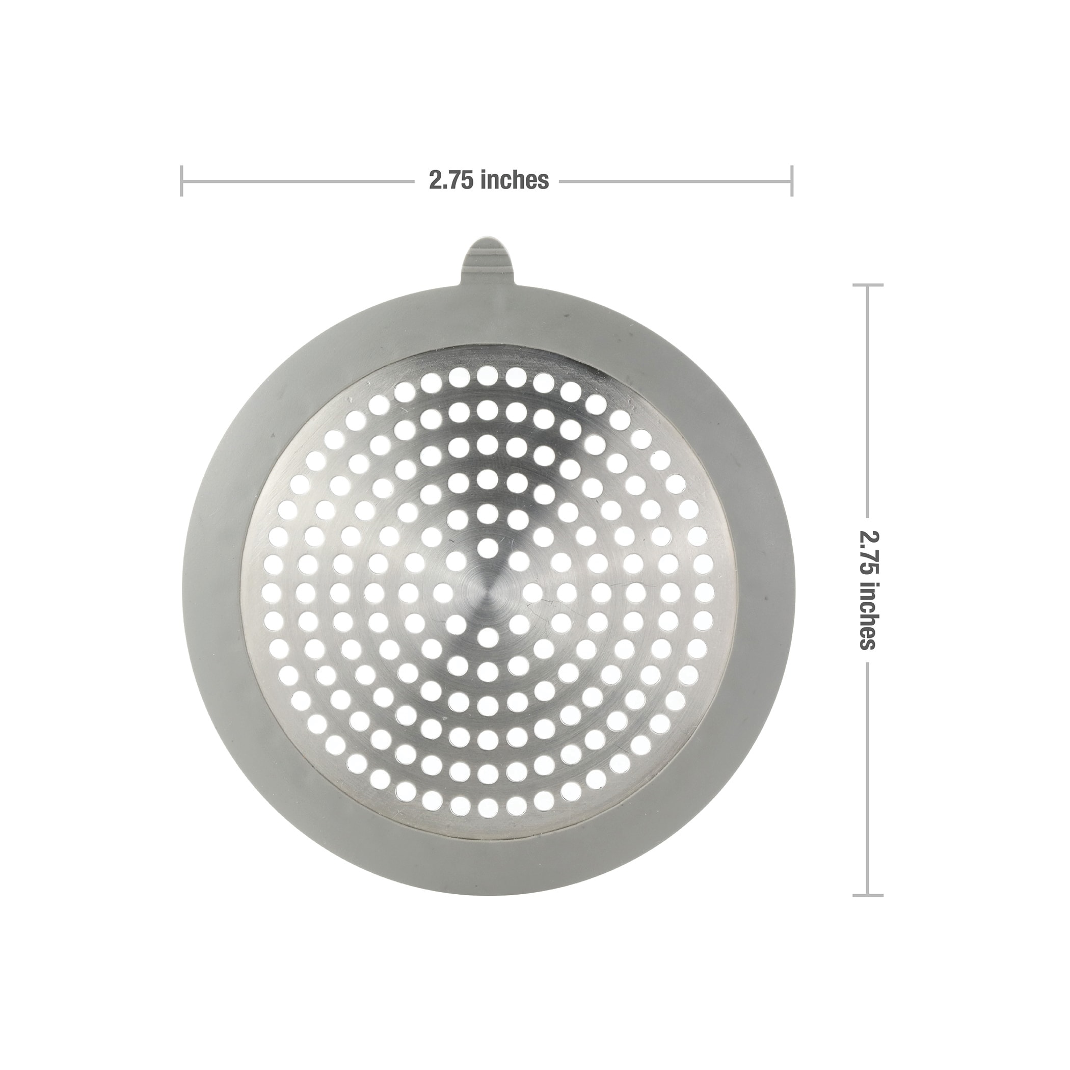 Dyiom 5.9 W x 5.9 D Gray Round Drain Cover for Shower Silicone Hair Stopper  with Suction Cups B0BZMXJZYY - The Home Depot