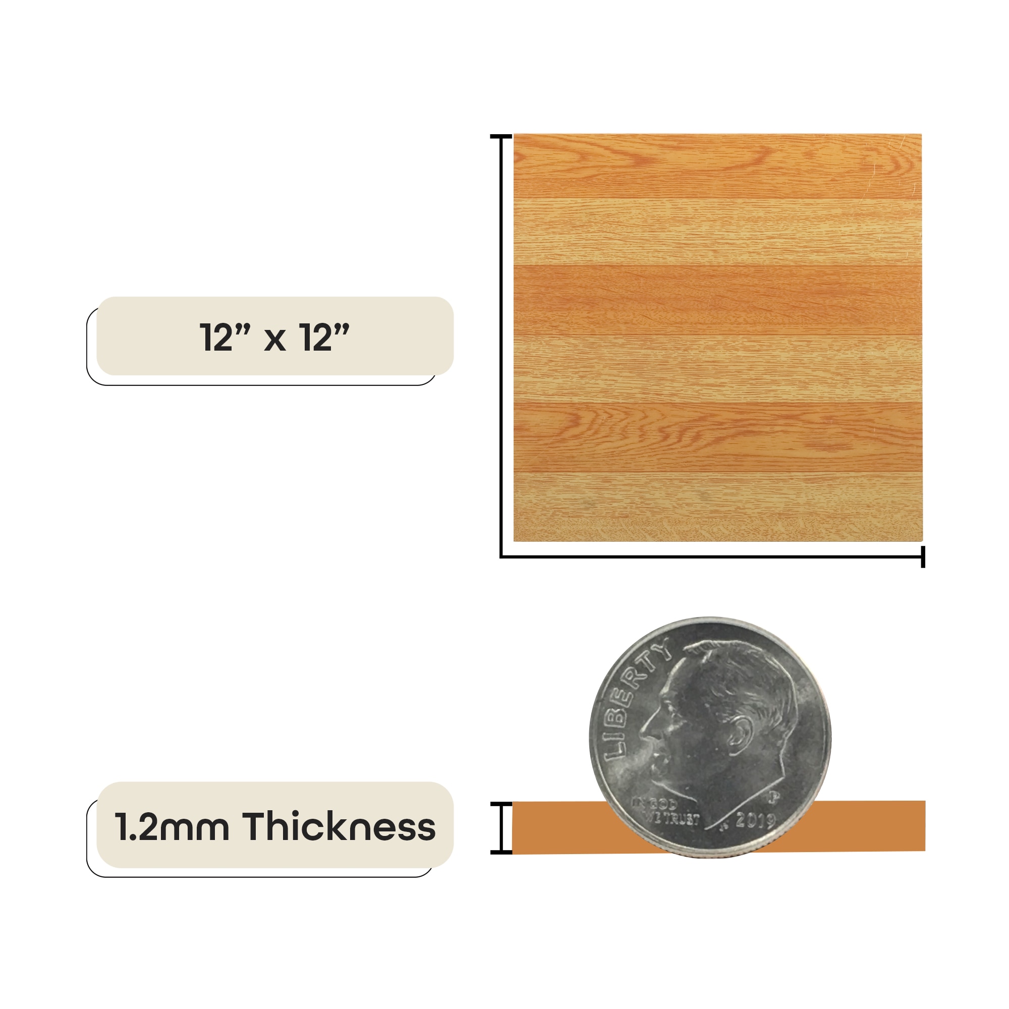 Achim FTVWD21445 Vinyl-Tiles - View #7