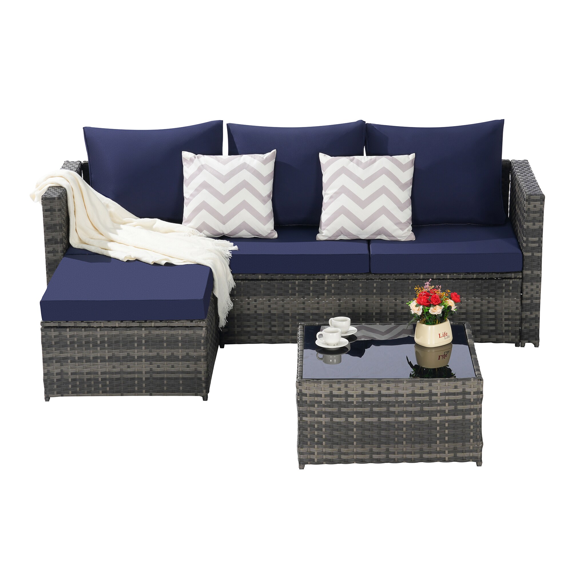 SINOFURN SYB670035NV Patio-Sofas-Daybeds - View #5