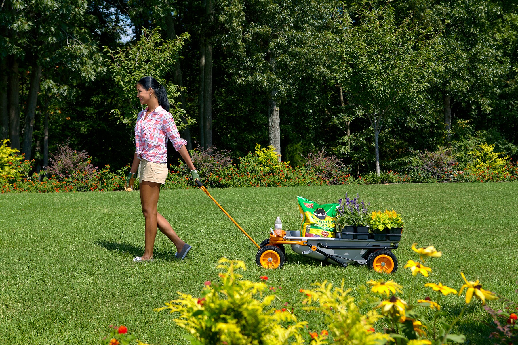 WORX Aerocart Wheelbarrow handle