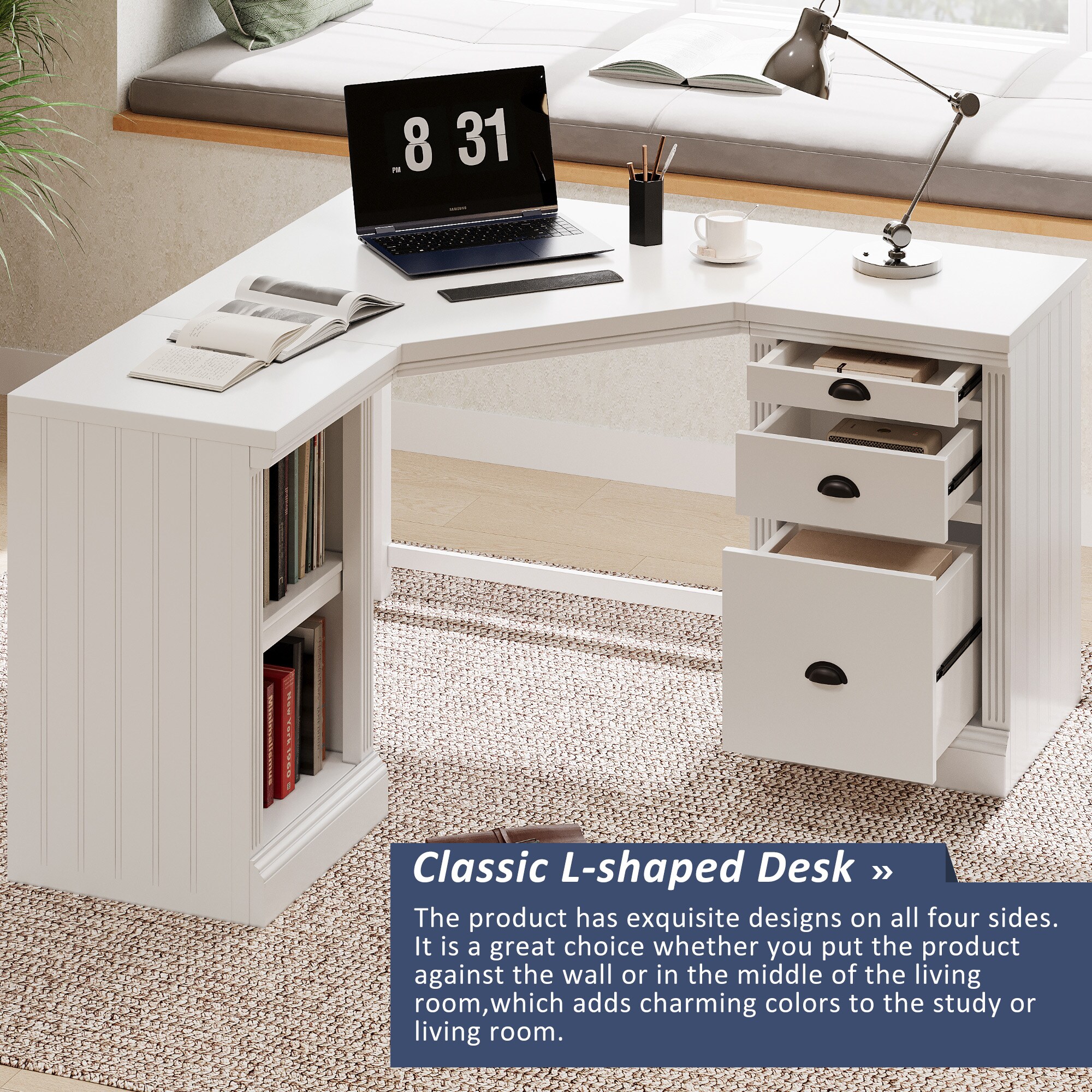 ModernLuxe L3P-N751S225871K desks - View #3