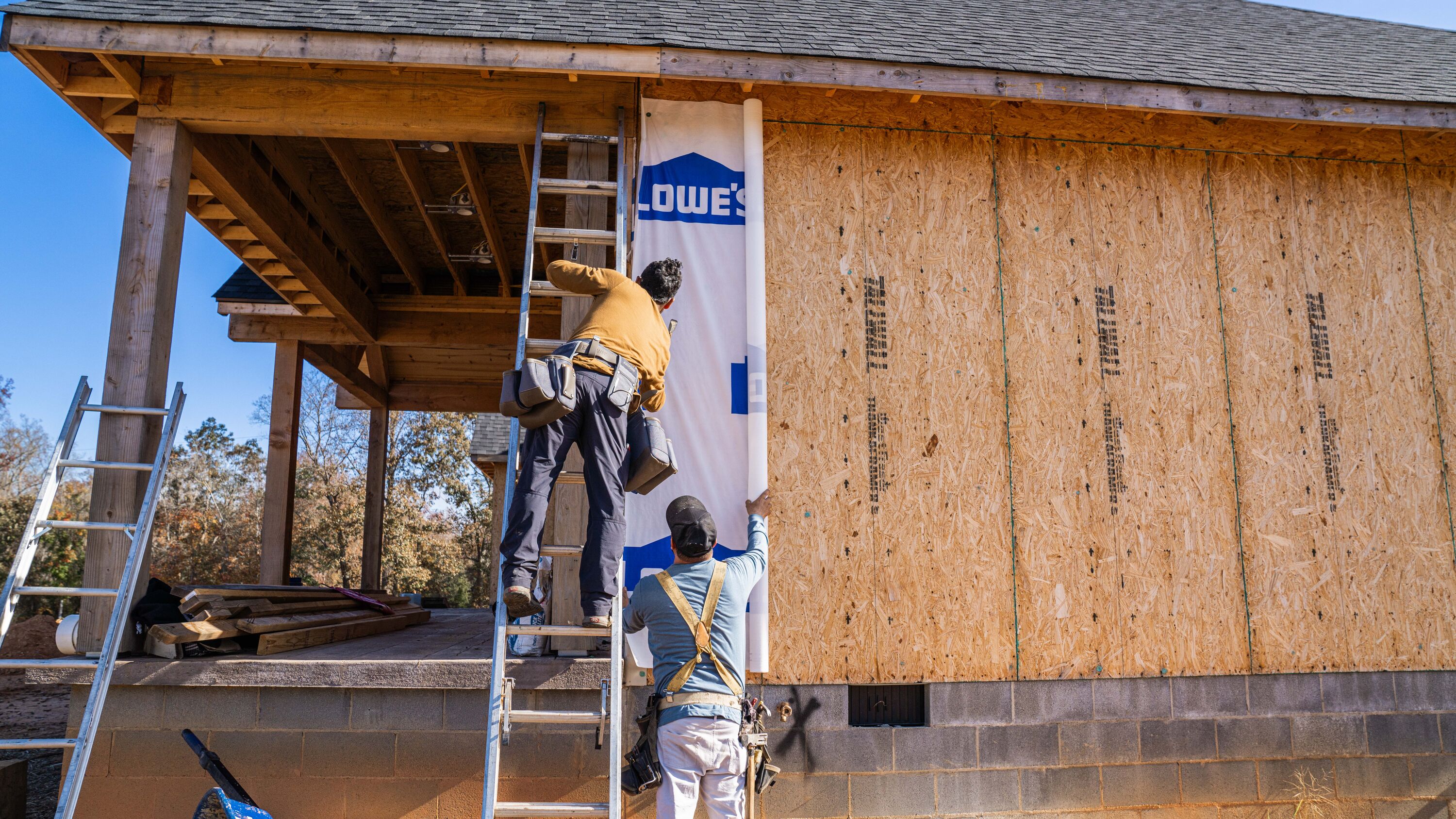 Lowe's NW09W150PP housewrap - View #7