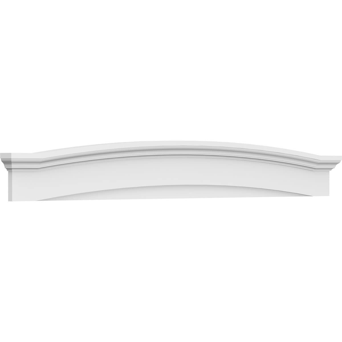 Ekena Millwork PEDP084X105EYE00 87.5-Inches W x 10.5-Inches L PVC Pediment