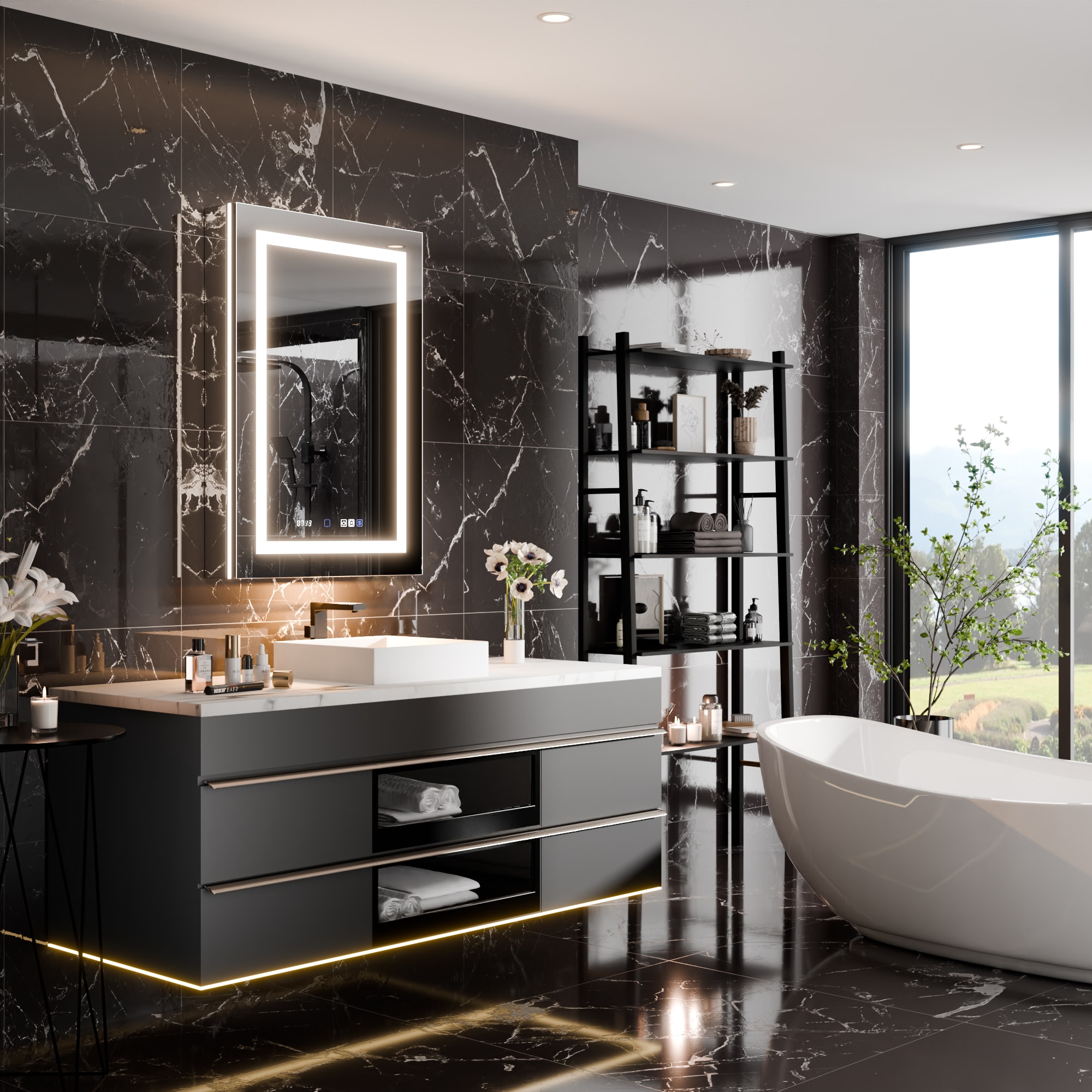 AAZJ JDEX-MC243611LX Bathroom-Medicine-Cabinets - View #3