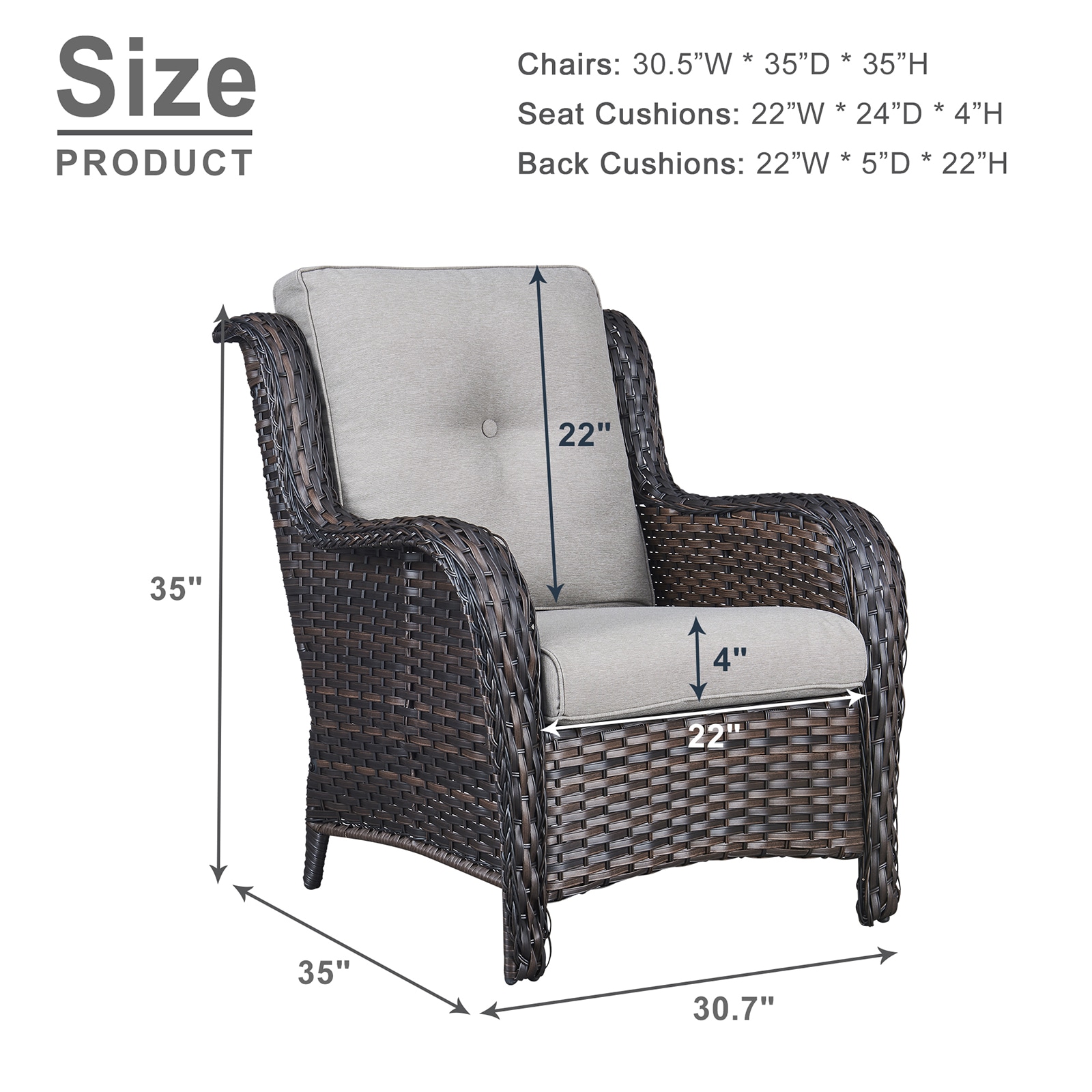 Rilyson FS006-2X2 Patio-Chairs - View #7