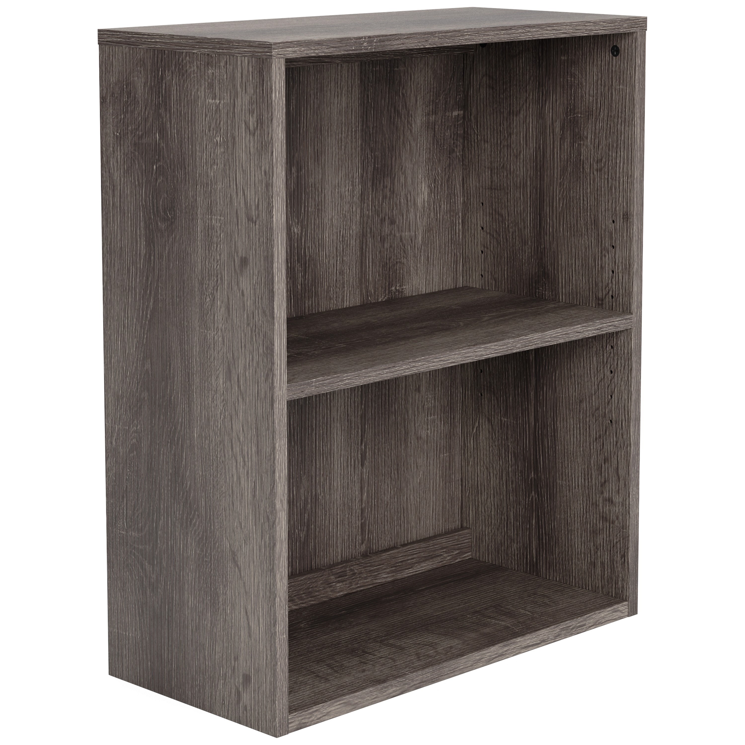 Benzara BM248082 Brown Wood Bookcase ( 24.63-Inches W x 30-Inches H x 11.63-Inches D ) Finished