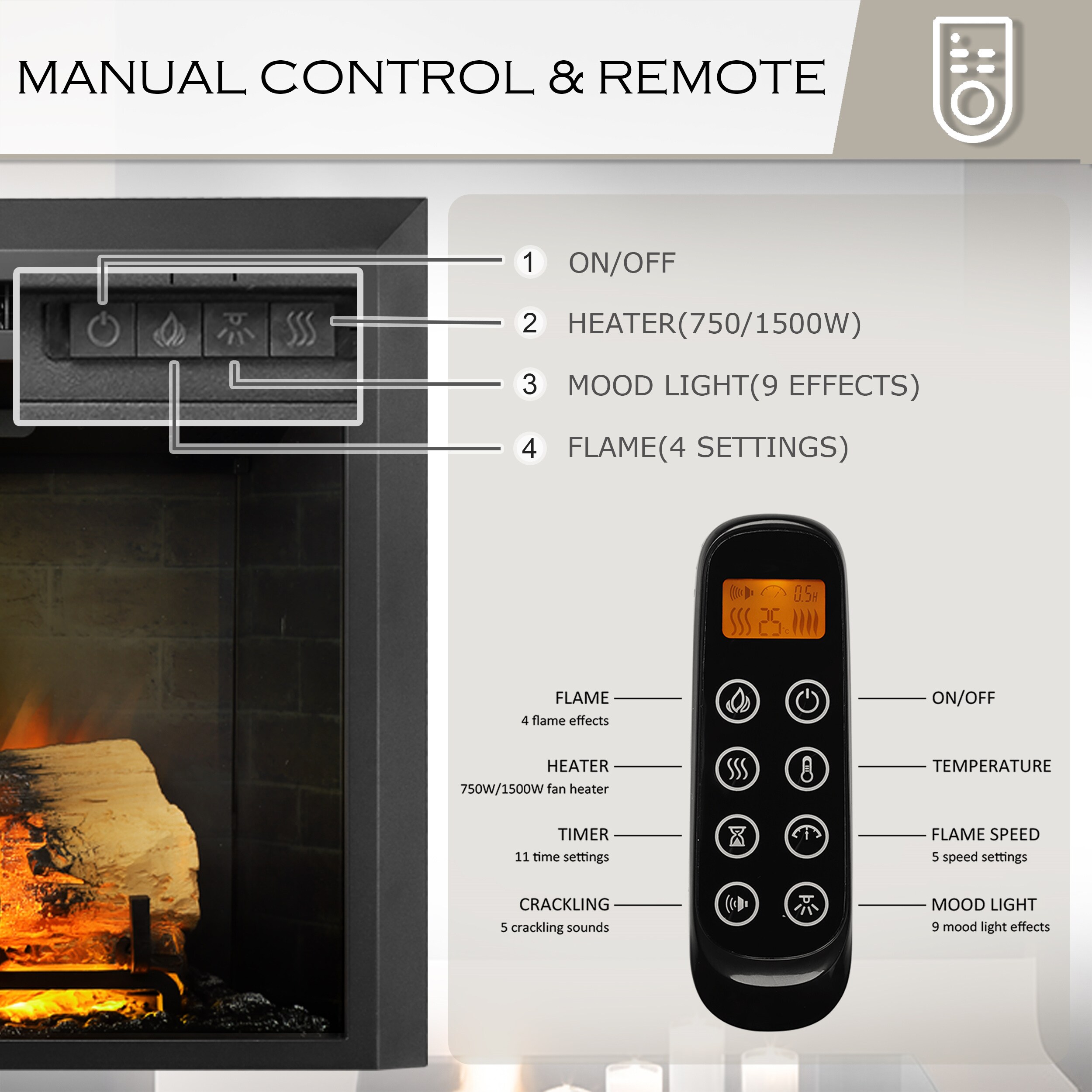 EdenDirect NLCD041943 Electric-Fireplace-Fireboxes - View #6