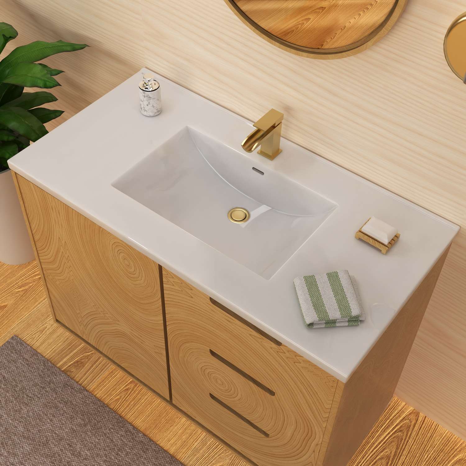 Whitehaus Collection WHCS4322-1H Bath-Sink - View #4