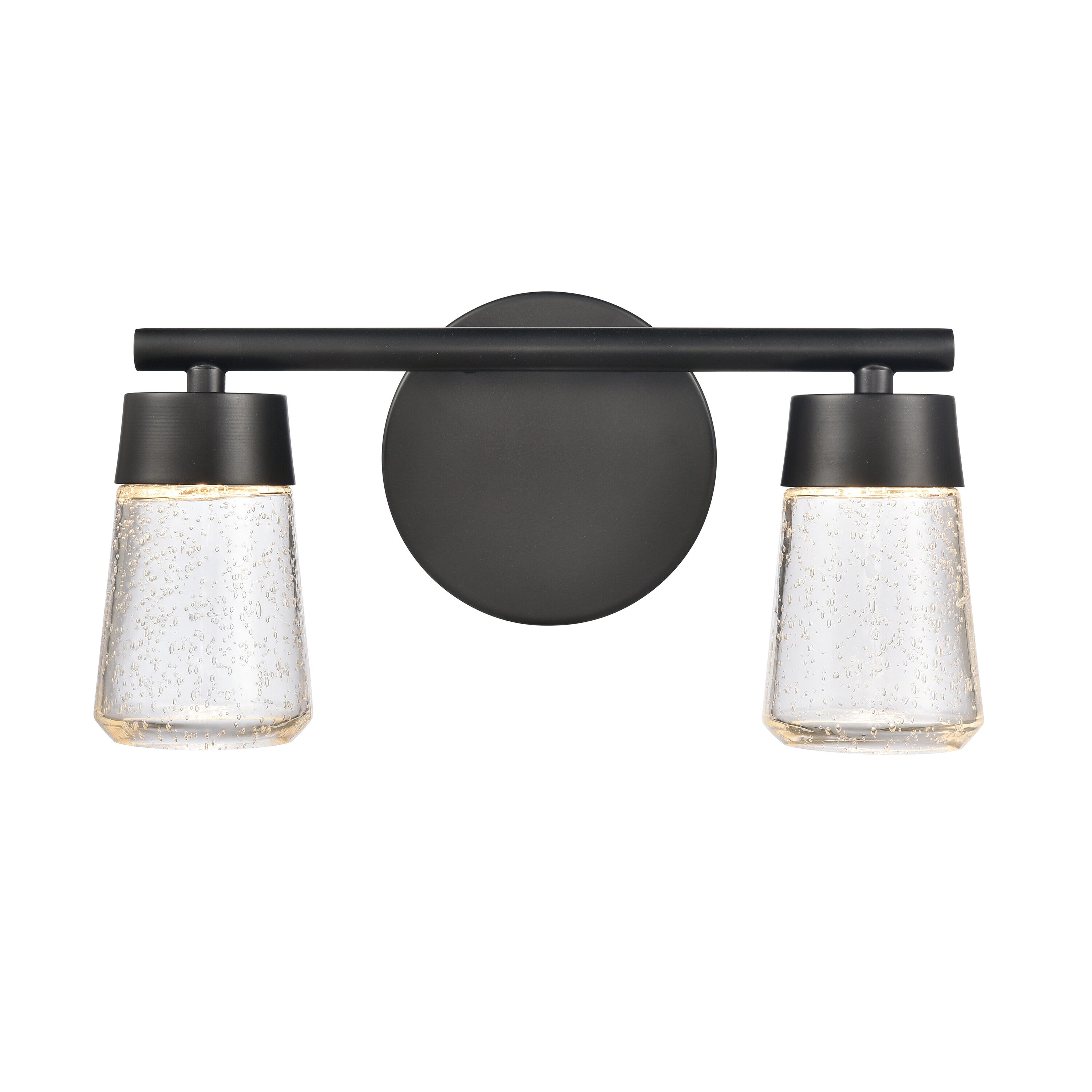 Lowes matte black vanity outlet light