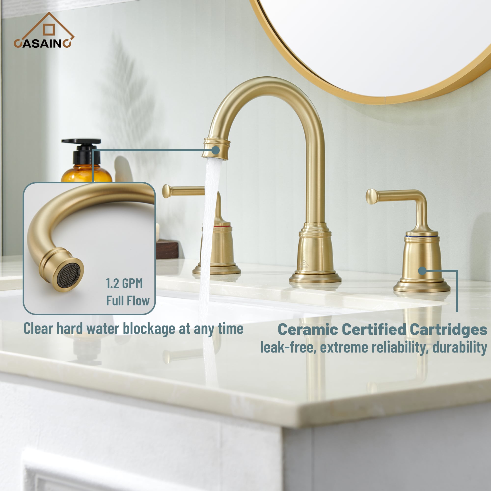 CASAINC RB0730 Lavatory-Faucets - View #4