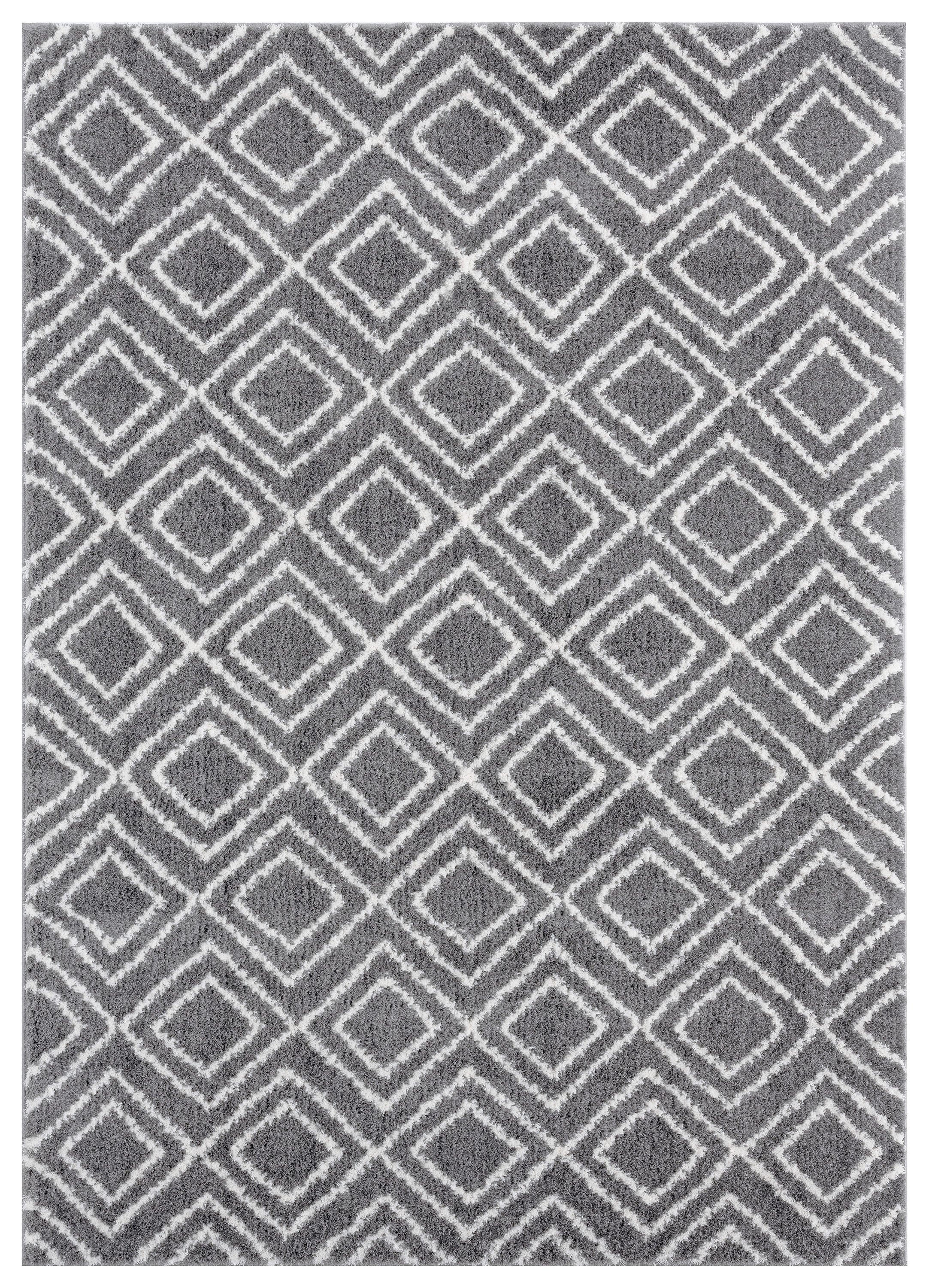 United Weavers Of America 1840 20072 24 Tranquility 2 x 3 (ft) Polyester Grey Rectangular Indoor Geometric Area rug