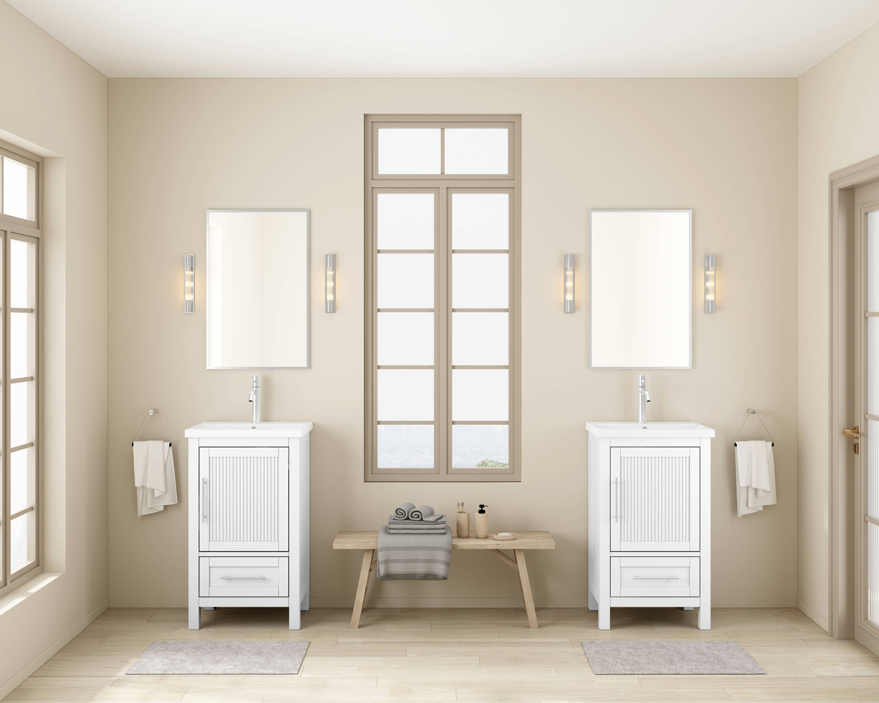 TJAmerican TJ02-23V2016WH Bath-Vanity-Combo - View #11