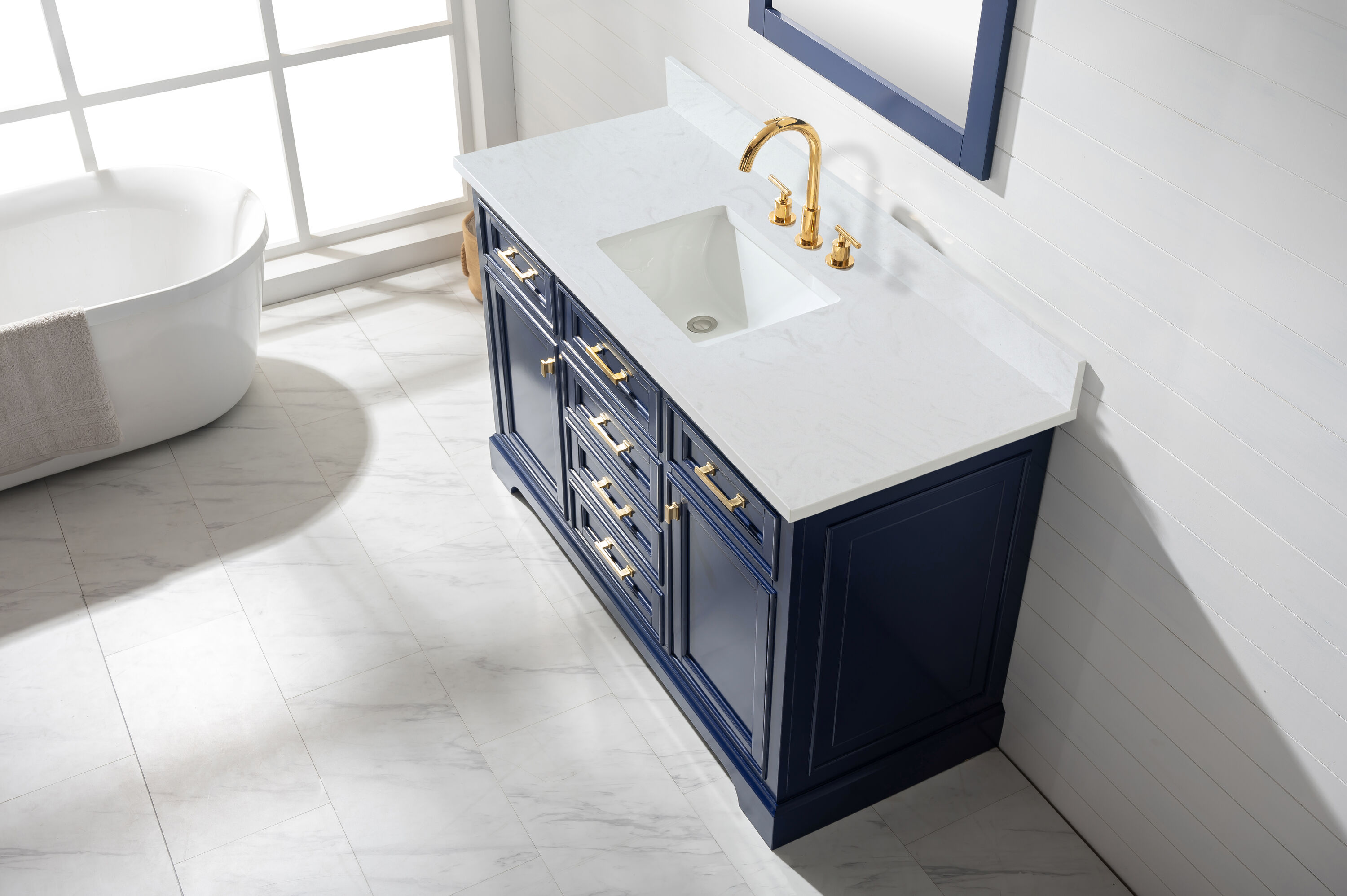 Design Element ML-54-BLU Bath-Vanity-Combo - View #4
