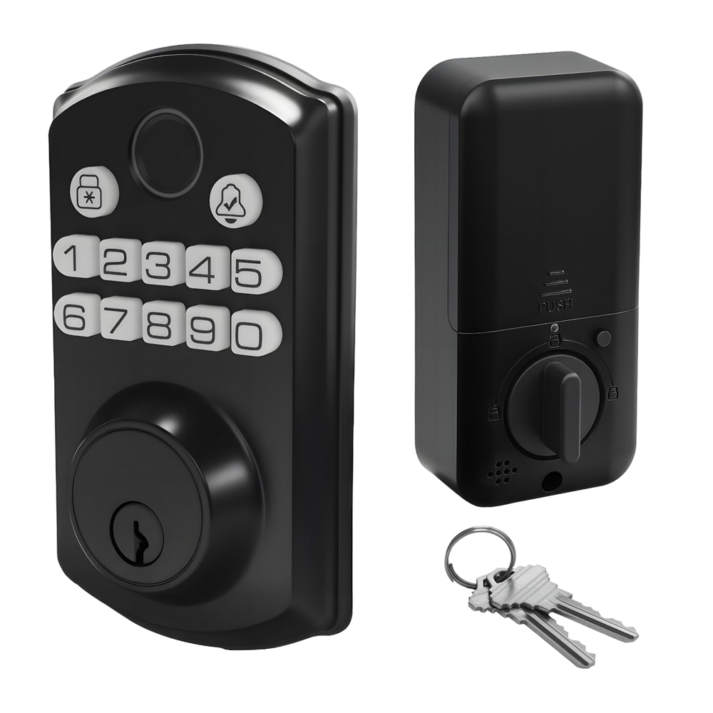 TOPVISION Fingerprint Door Lock Smart Deadbolt Lock for Front Door #JD-D05