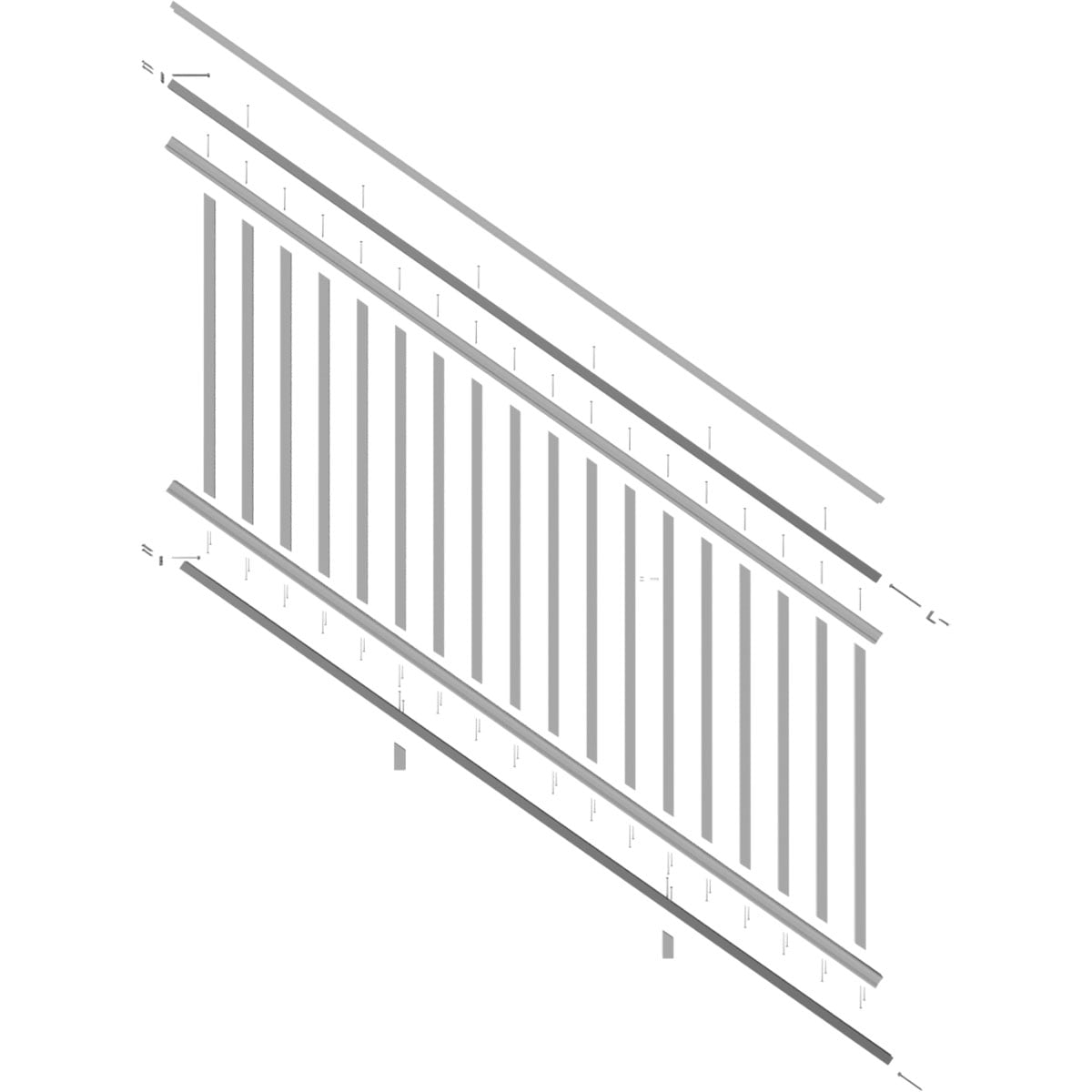 INTEX Providence ECSK36X096 railings - View #3