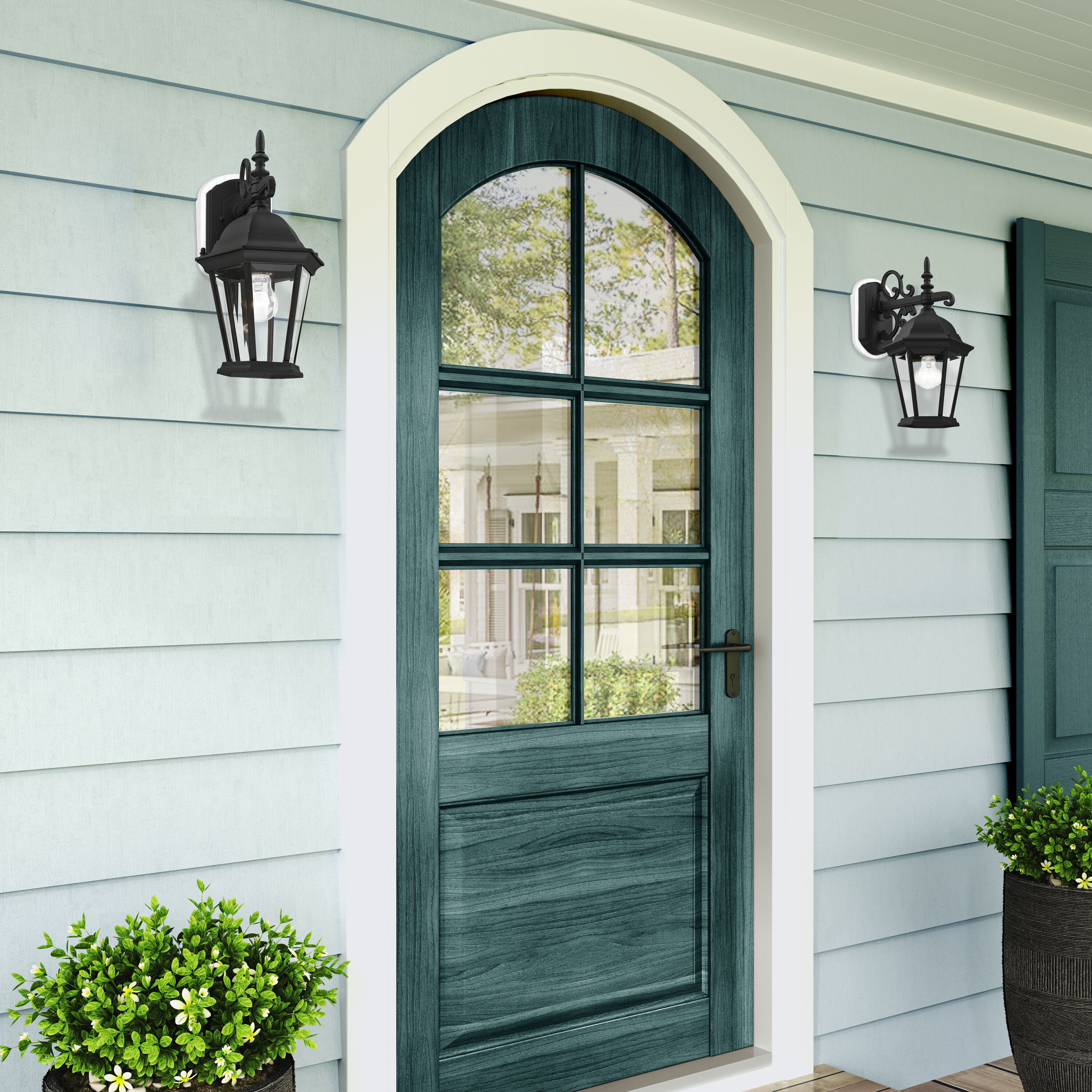 Livex Lighting 7555-14 Outdoor-Wall-Lighting - View #9