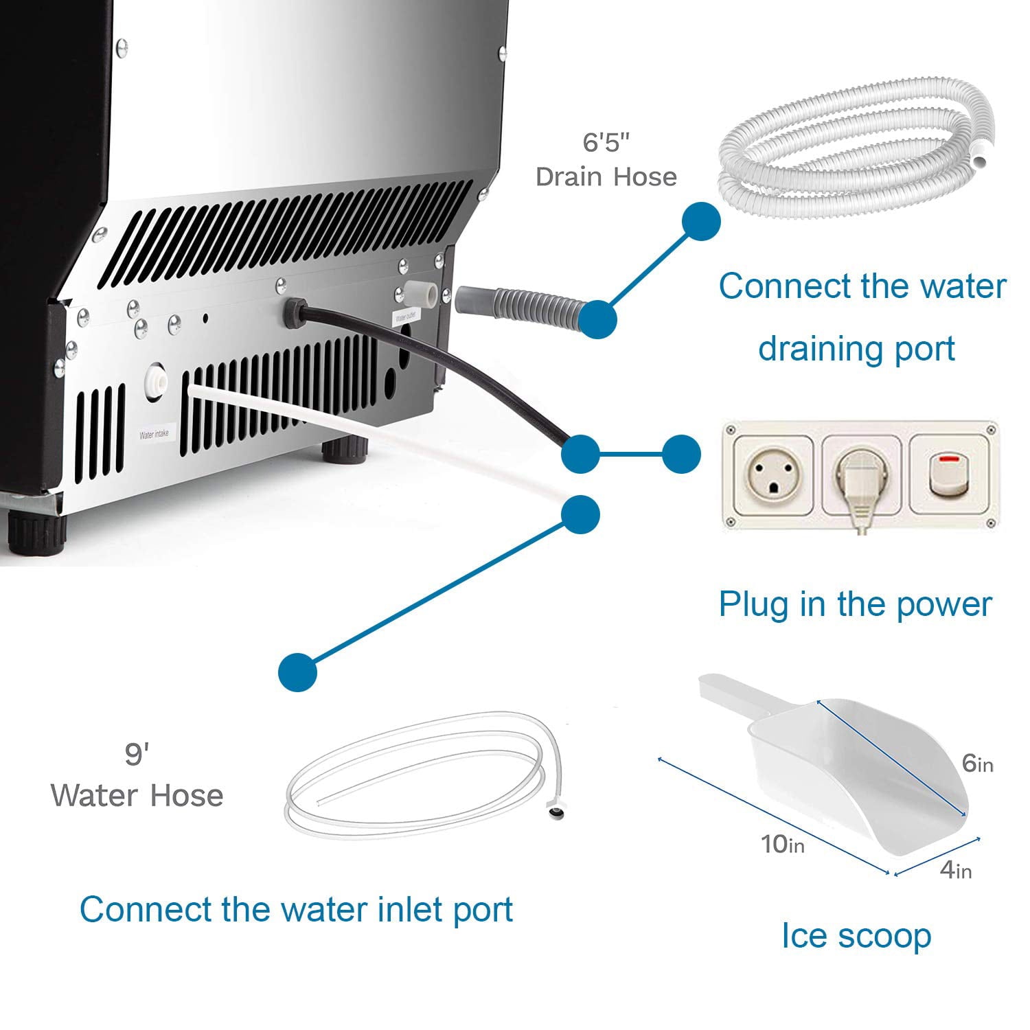 COWSAR Z58120 Ice-Makers - View #4