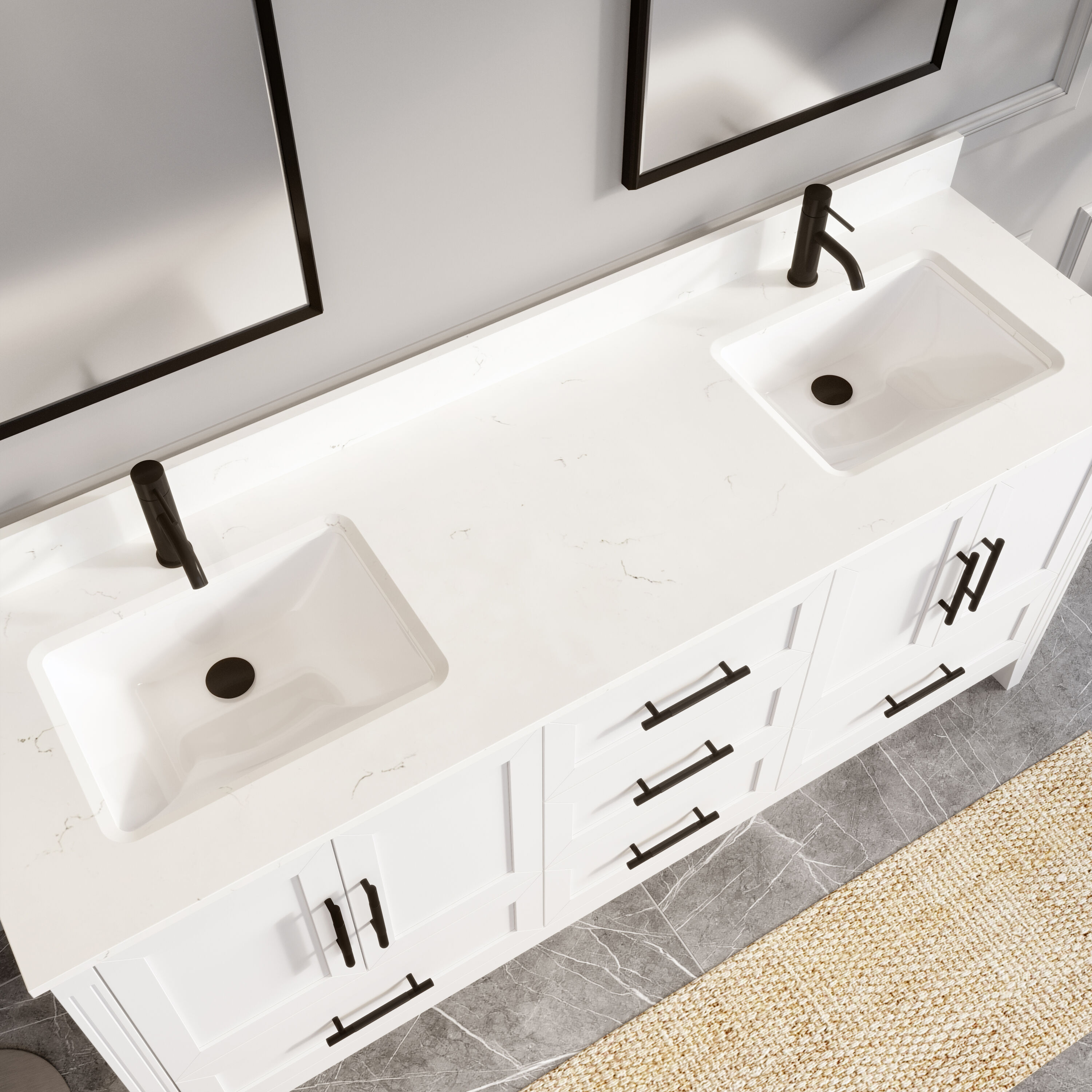 Spa Bathe HU72WH Bath-Vanity-Combo - View #5