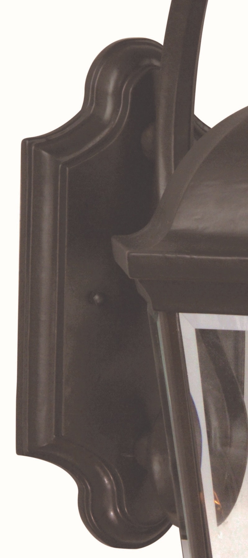 Britannia Distressed Bronze 3-Light Outdoor Wall Lantern