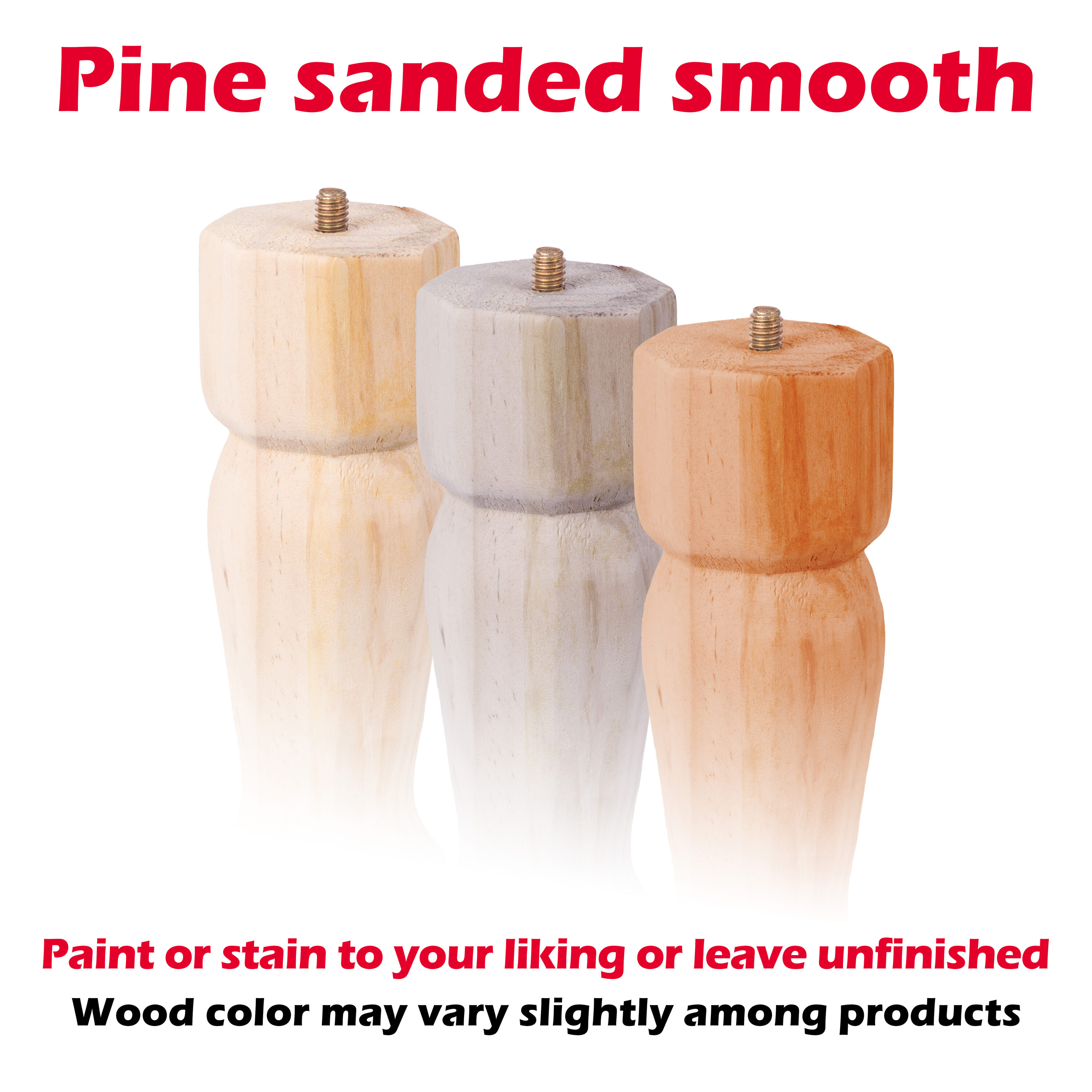 Waddell 2428 Wood-Table-Legs - View #6