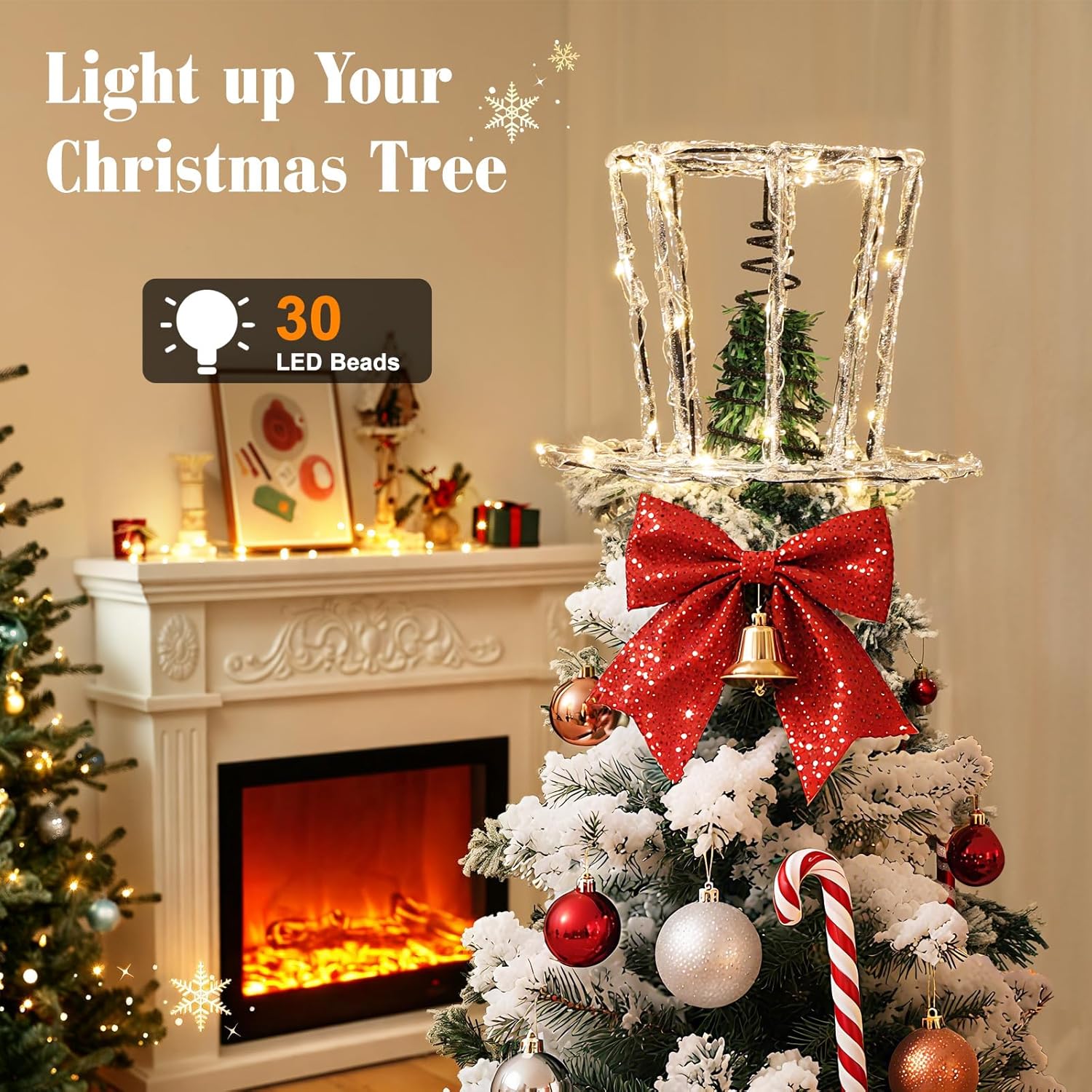 Etokfoks LET1120TT31 Christmas-Tree-Toppers - View #2
