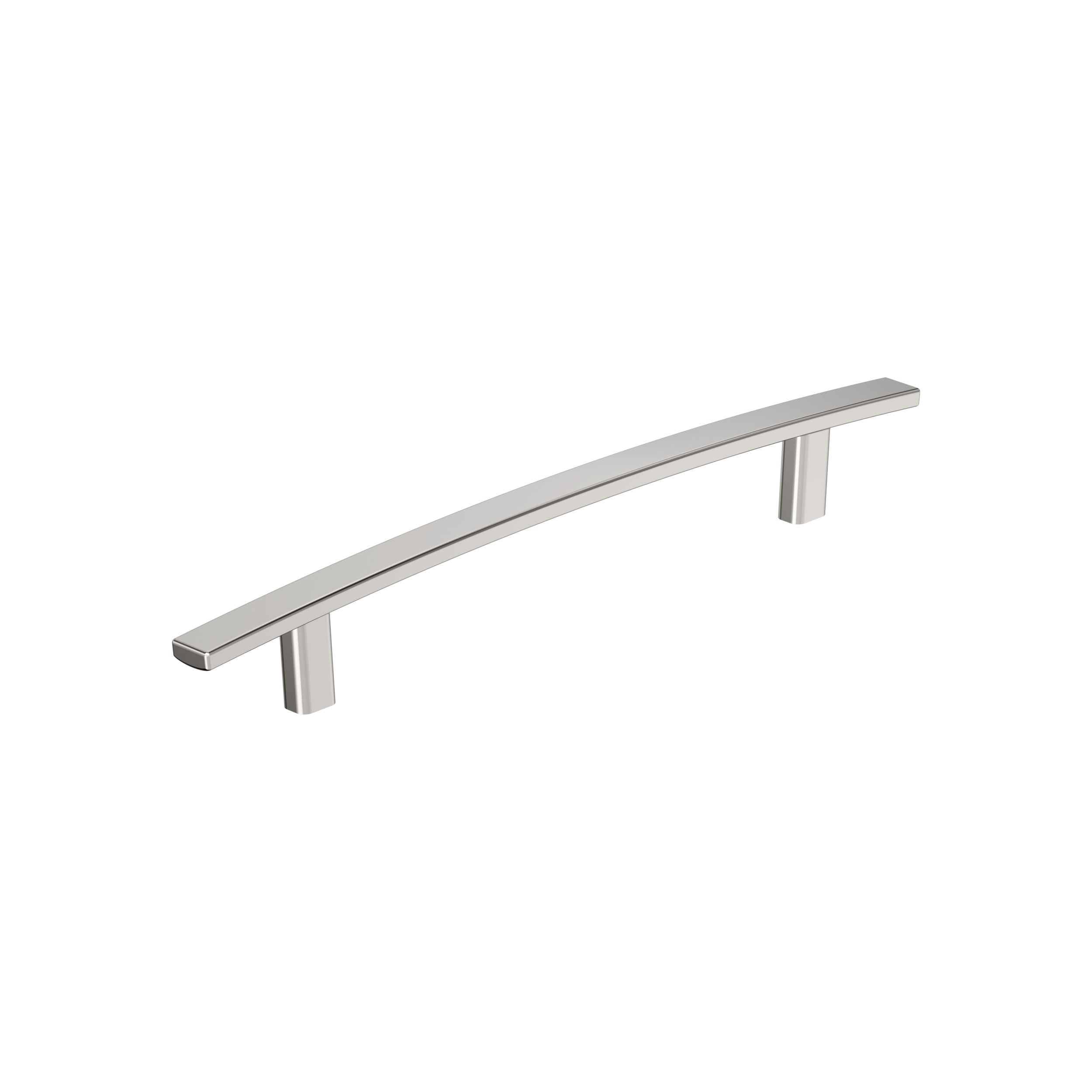 Amerock BP26208PN Cyprus 7-9/16-in , 192mm Center to Center Polished Nickel Arch Handle Drawer Pulls