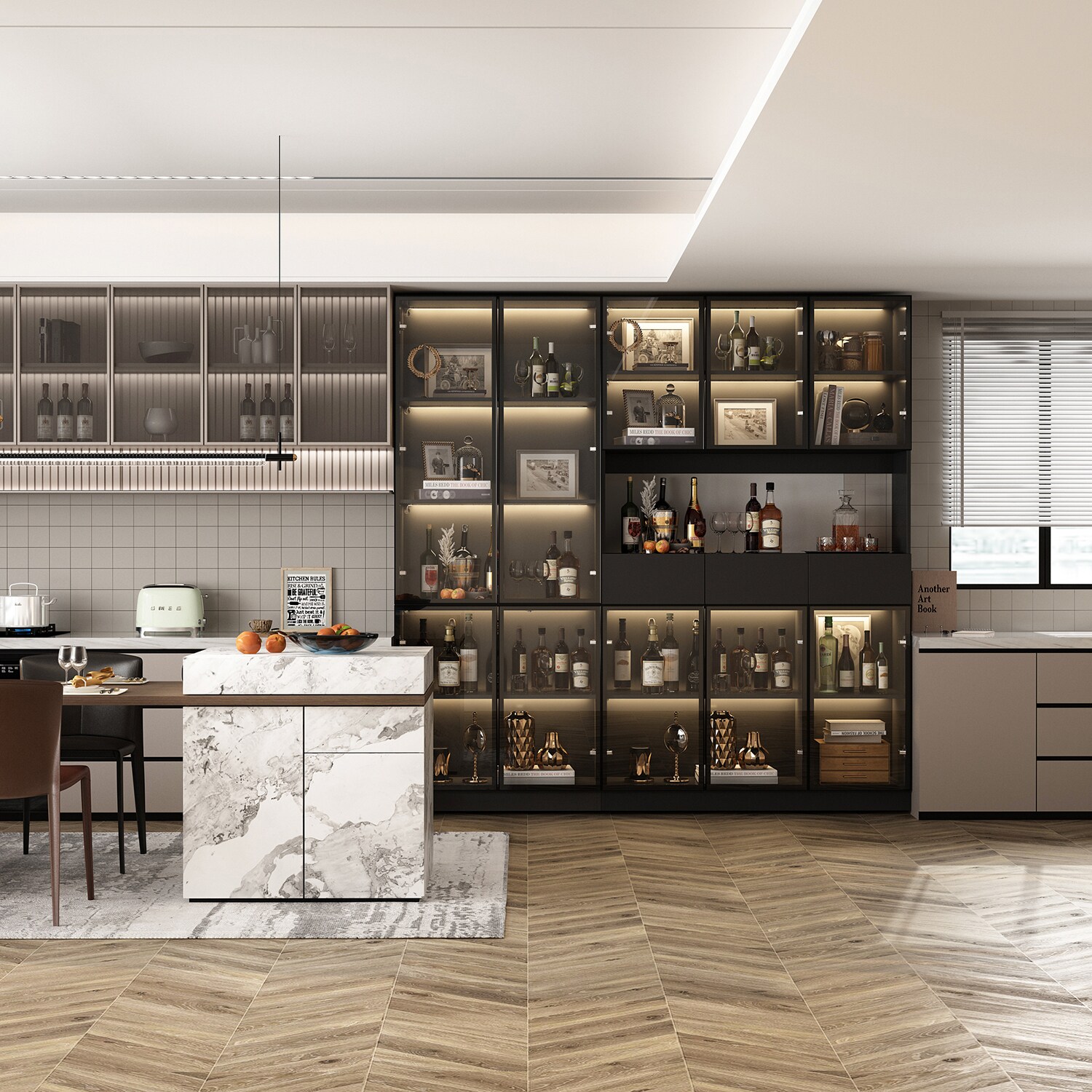 FUFU&GAGA KF020373+374 Dining-Kitchen-Storarge - View #8