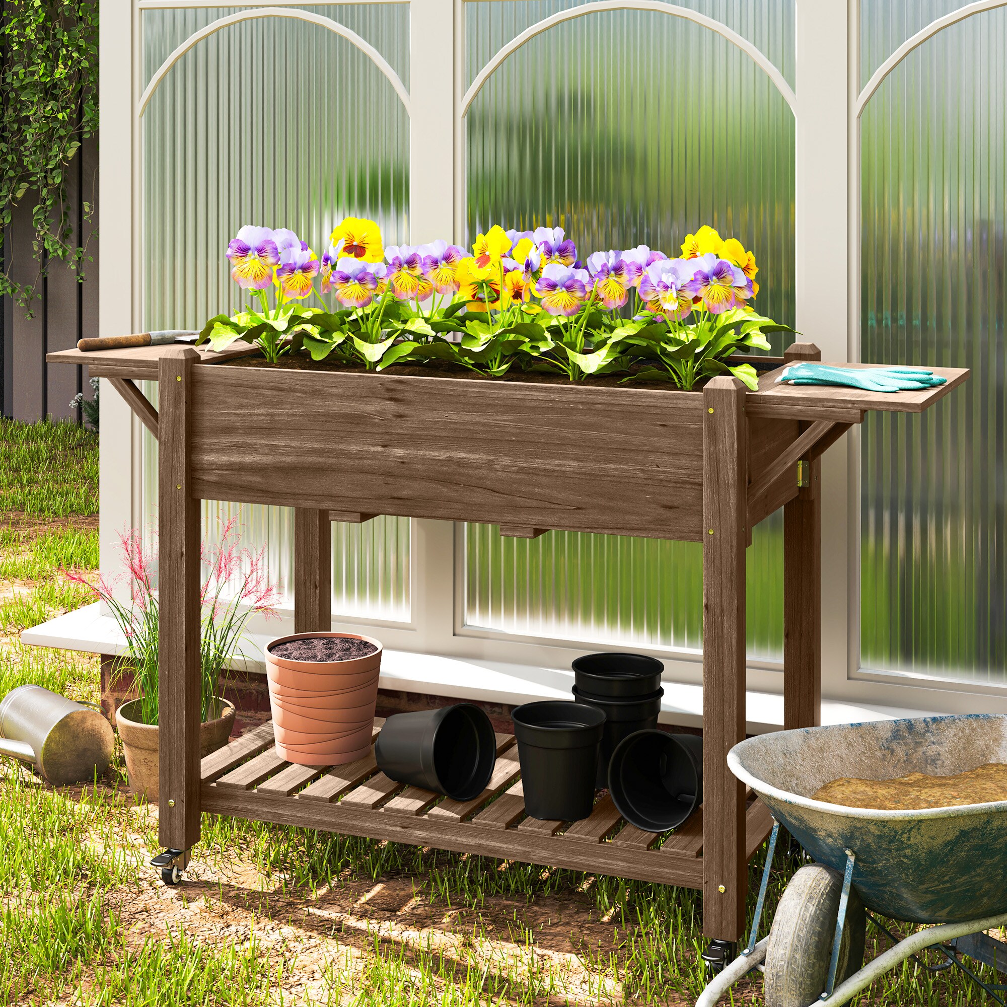 LUXEYARD DS-M-BAC06664 Raised-Garden-Beds - View #3