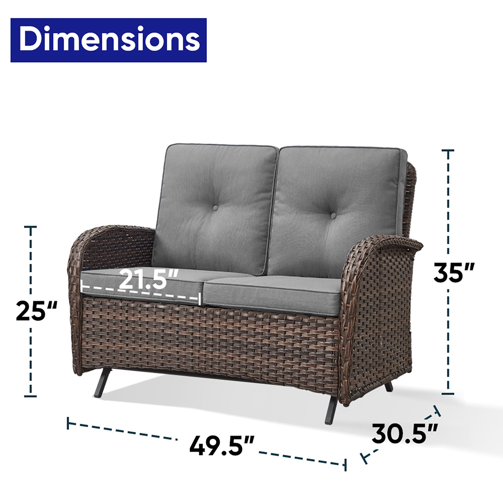 Rilyson FS115-3 Patio-Sofas-Daybeds - View #8