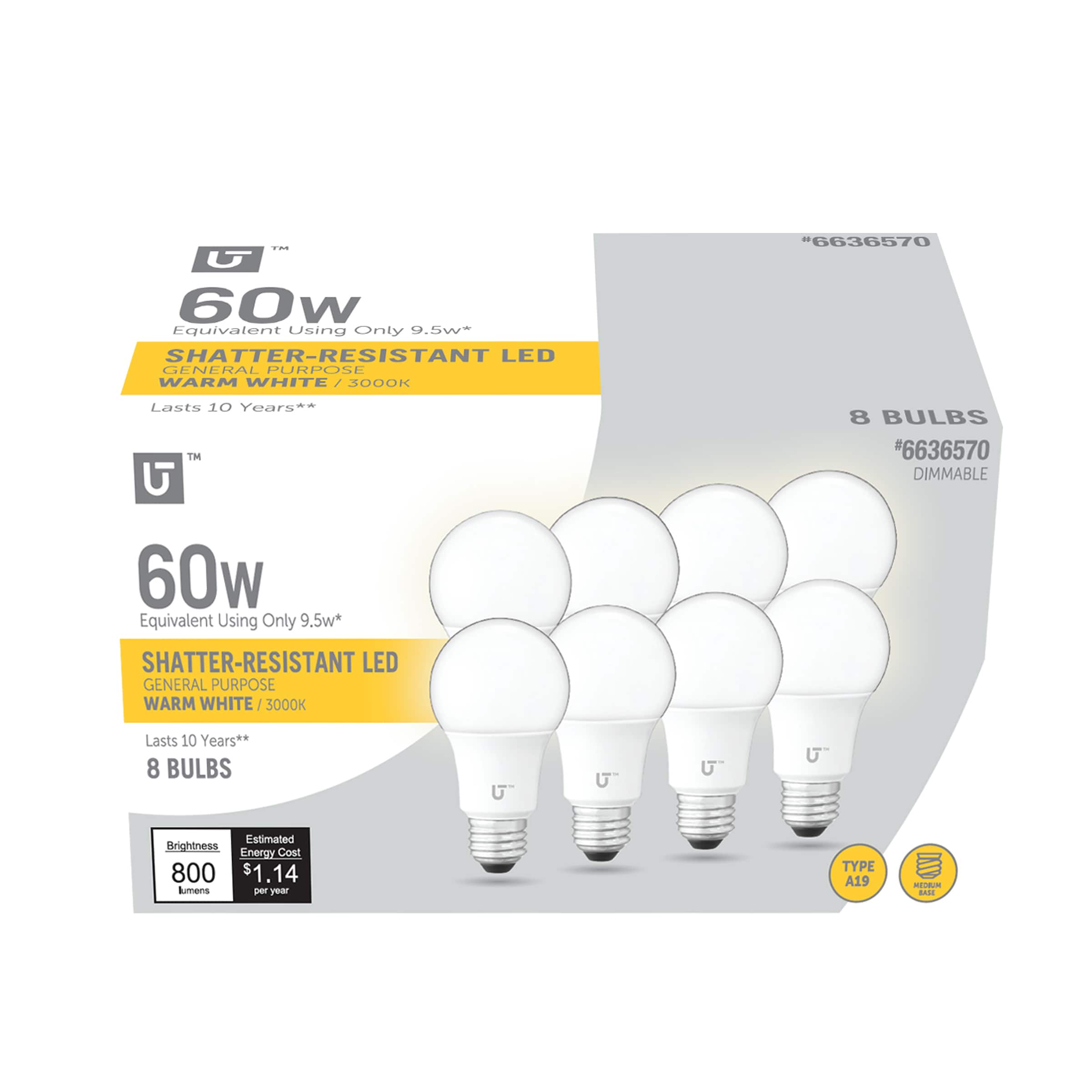 Utilitech YGA03C54-9.5W-930-8 Led-Lights - View #5