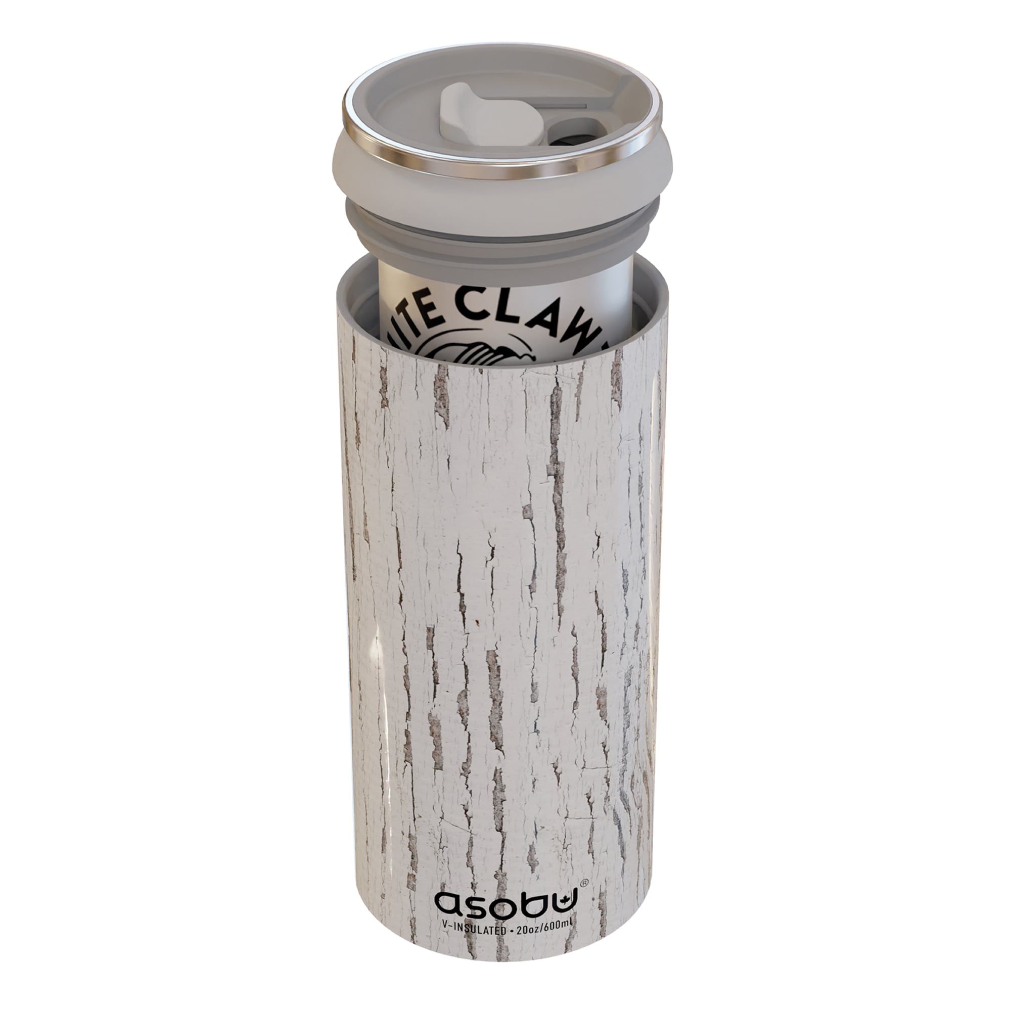 ASOBU ADNAFC4GWT FC4G Stainless Steel White Beverage insulator