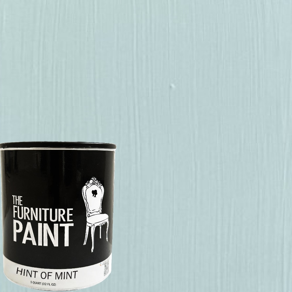 THE FURNITURE PAINT 20107 Matte Hint of Mint Chalky ( 1-quart )