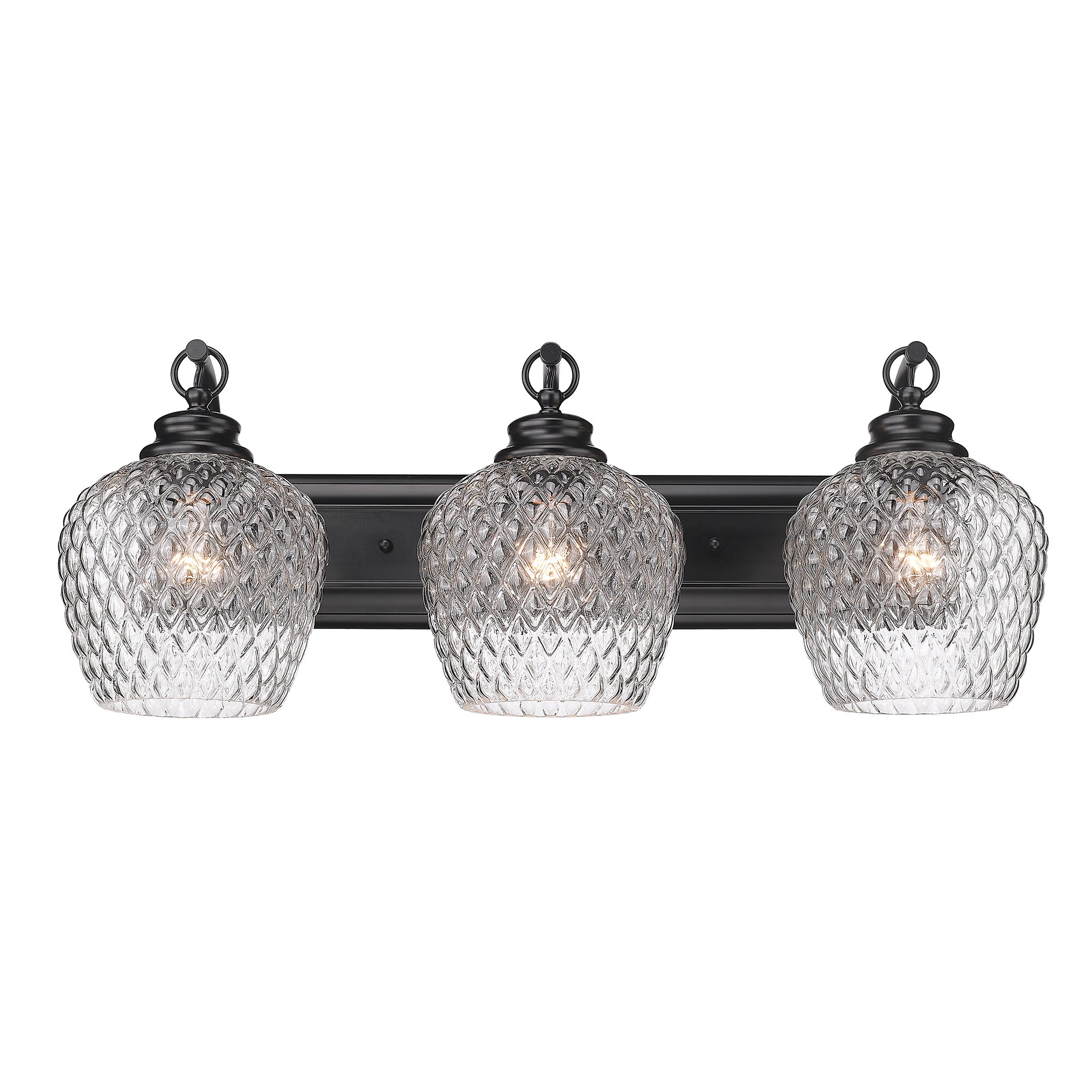 Golden Lighting 1088-BA3 BLK-CLR b089995 - View #6