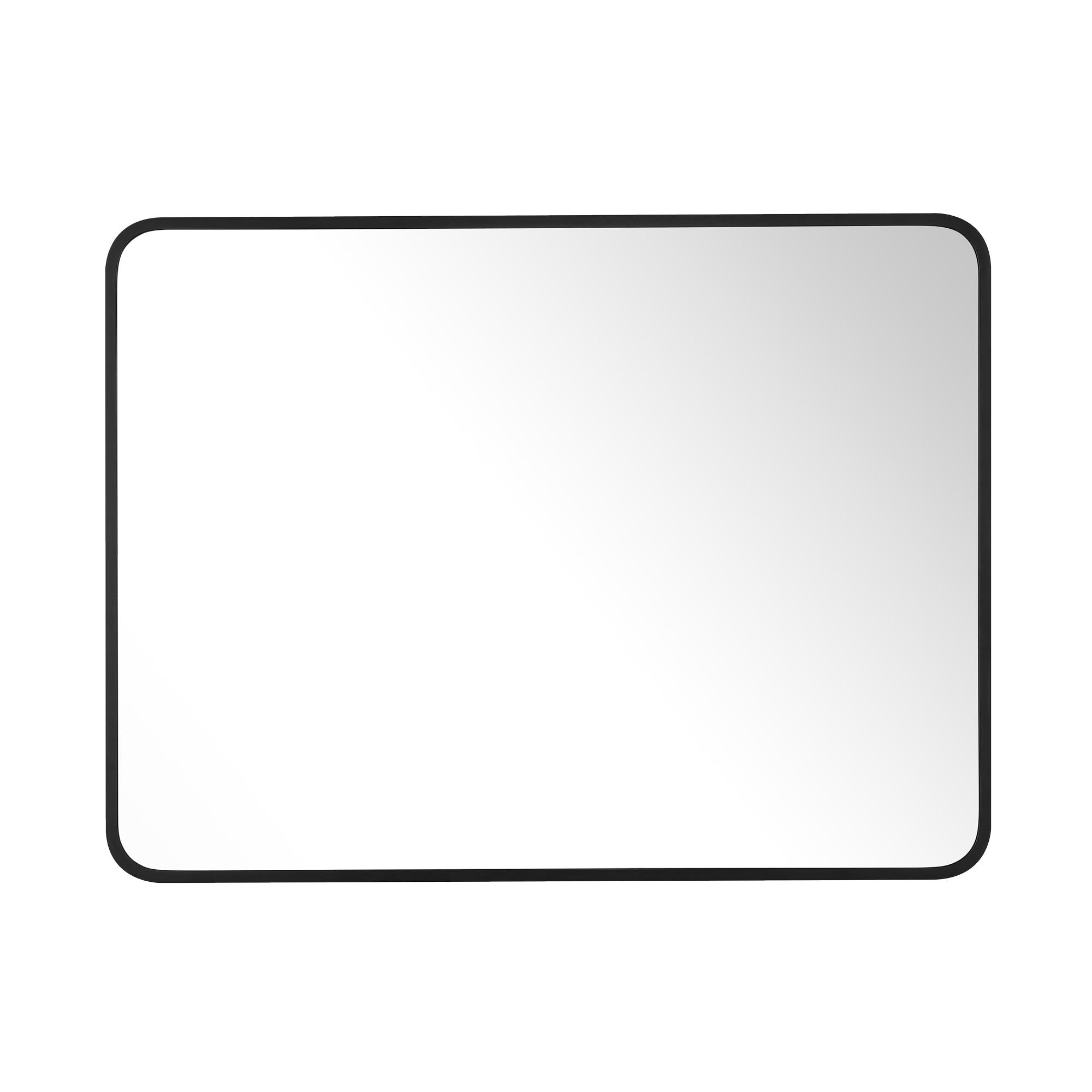 GETLEDEL MR-2702-BK 32-Inches x 24-Inches Framed Rectangle Tilting Bathroom Vanity Mirror ( Black )