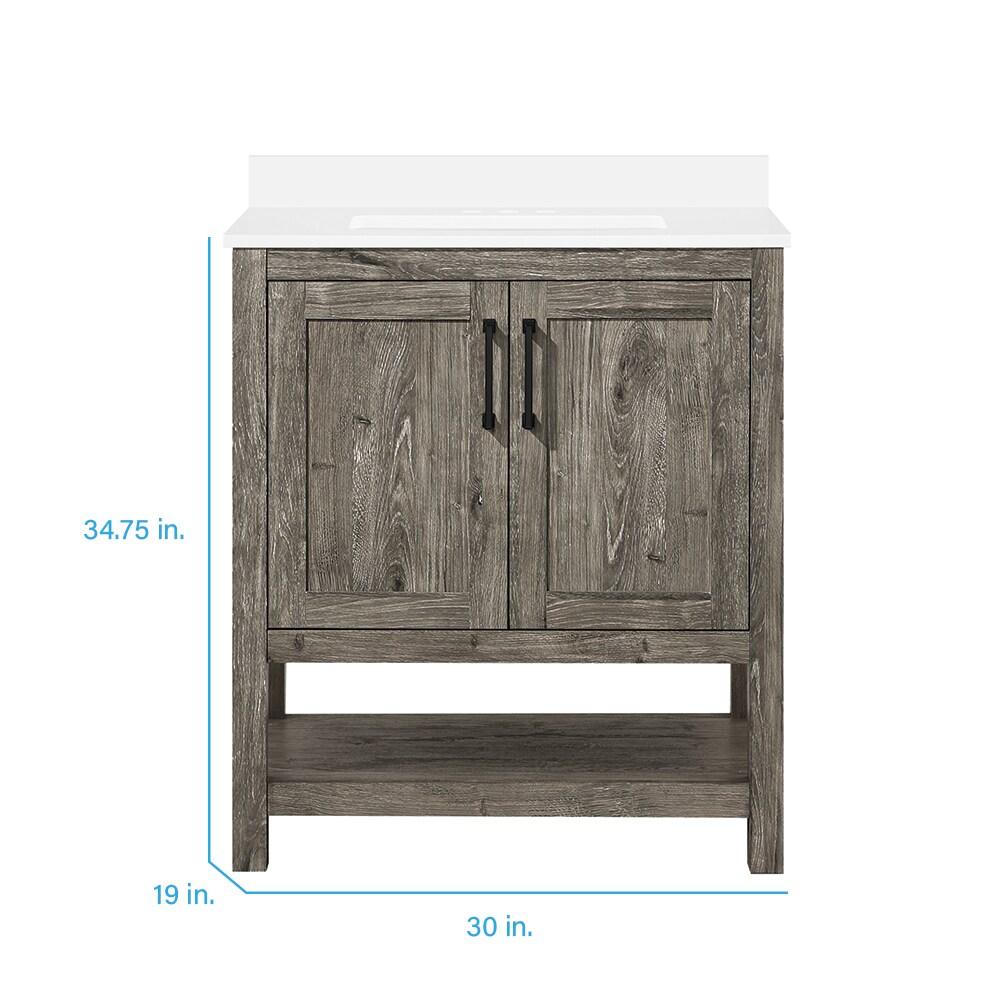 Style Selections HOWELL-30WB Bath-Vanity-Combo - View #2