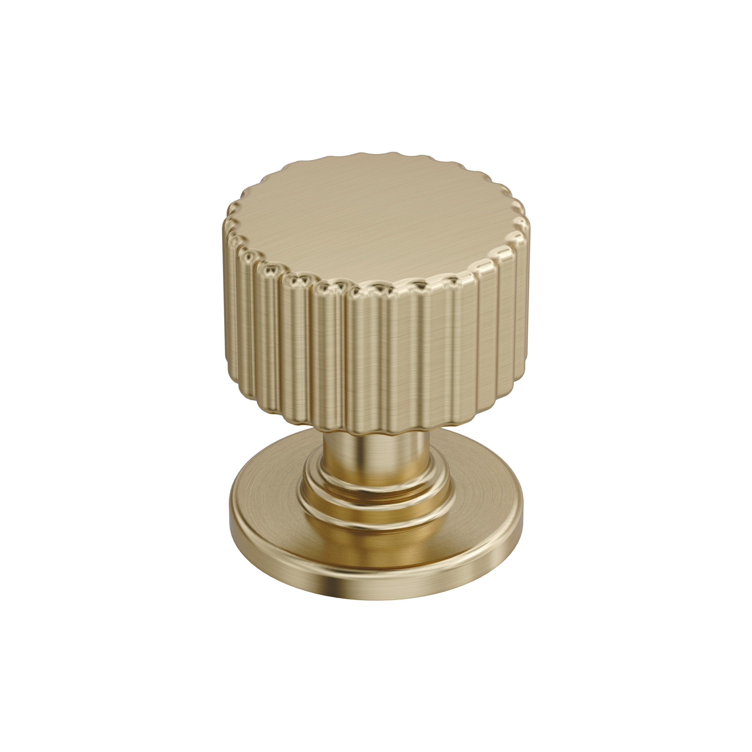 Amerock BP37652BBZ Ballard 1-1/8-in Golden Champagne Round Transitional Cabinet Knob