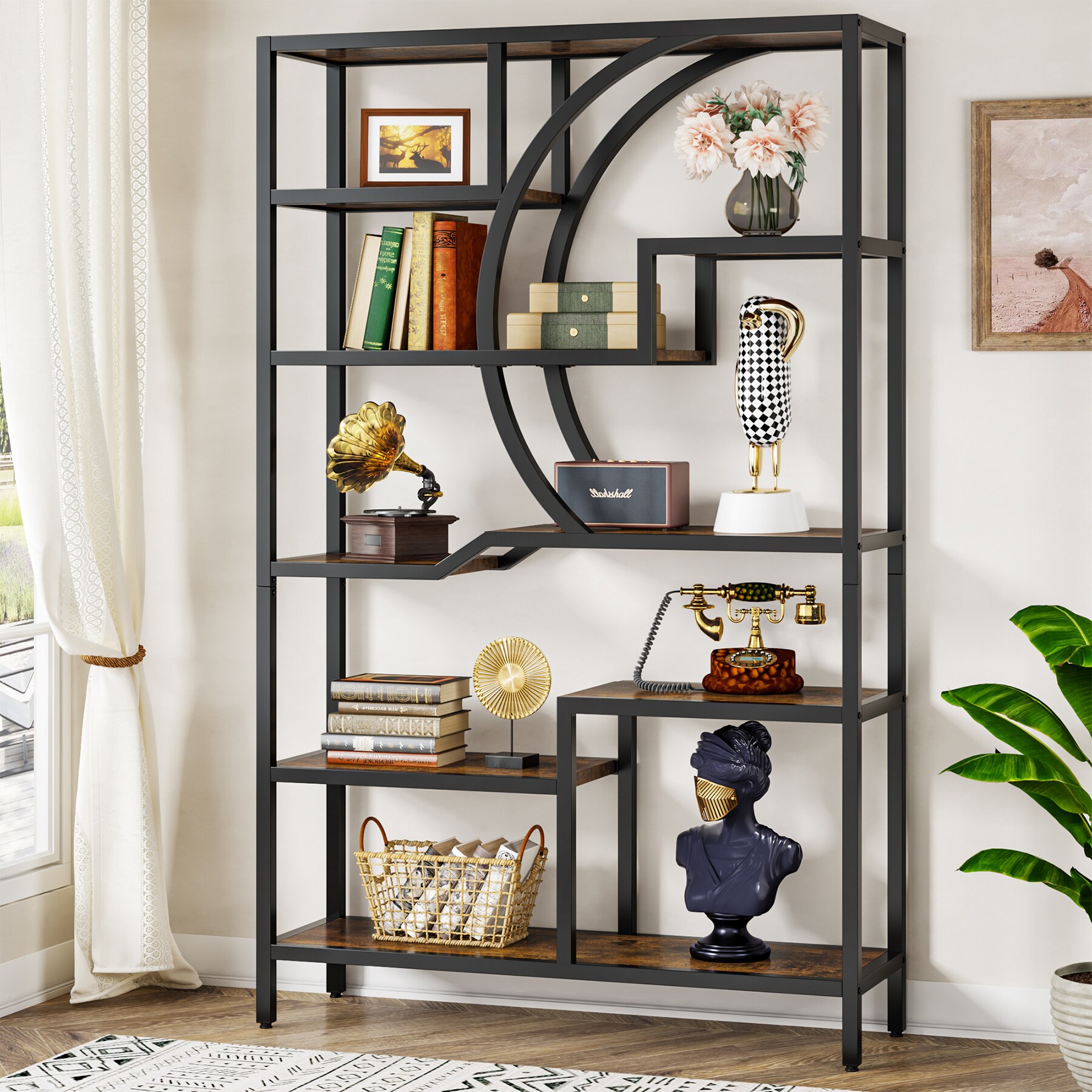 Tribesigns HOGA-NY068 bookcases - View #2