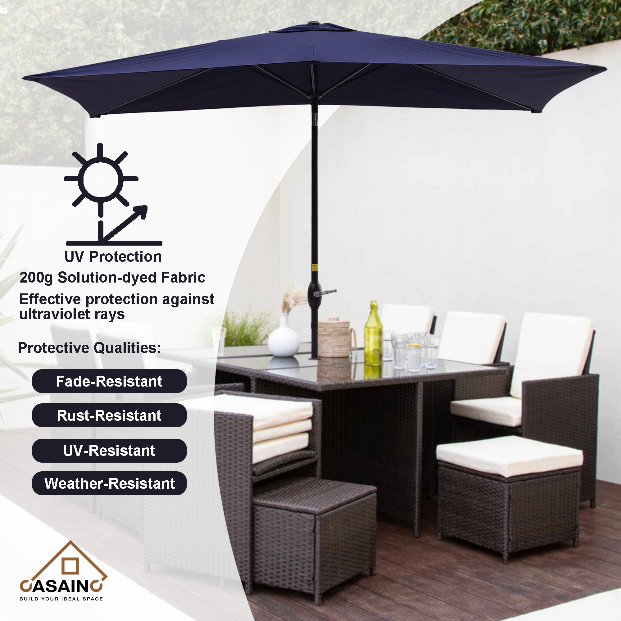 CASAINC WF-SM-R300LB Umbrellas-2 - View #2