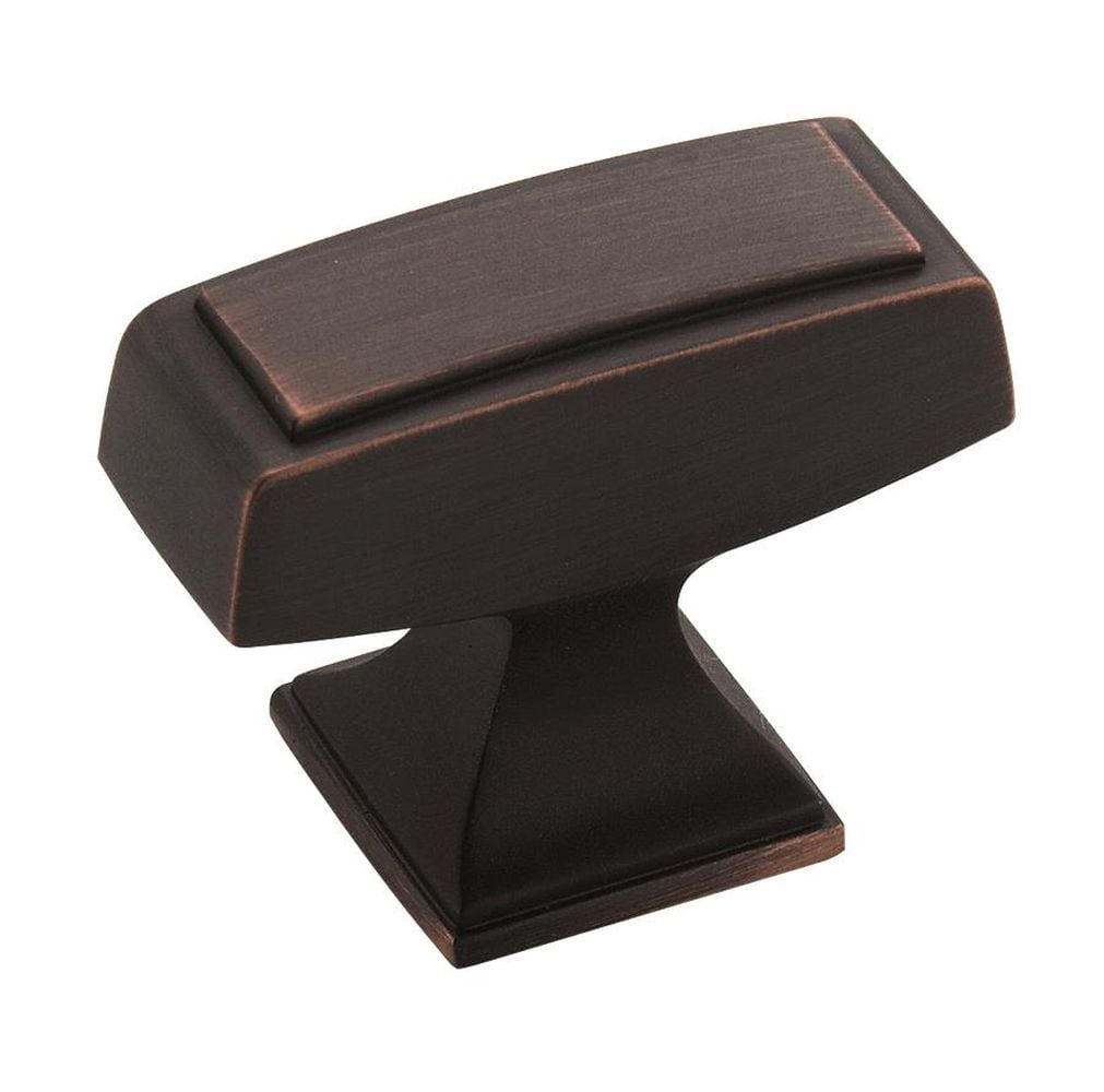Amerock BP535342ORB Mulholland 1-1/2-in Oil Rubbed Bronze Bar Traditional Cabinet Knob