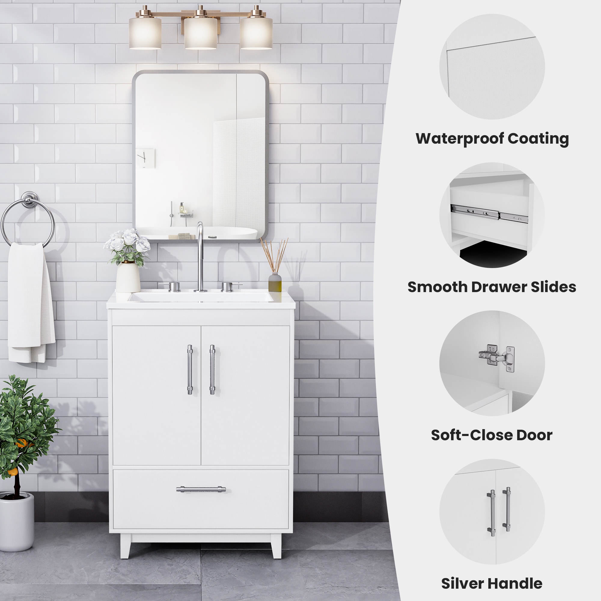 JEAREY HDBY-BE Bath-Vanity-Combo - View #7