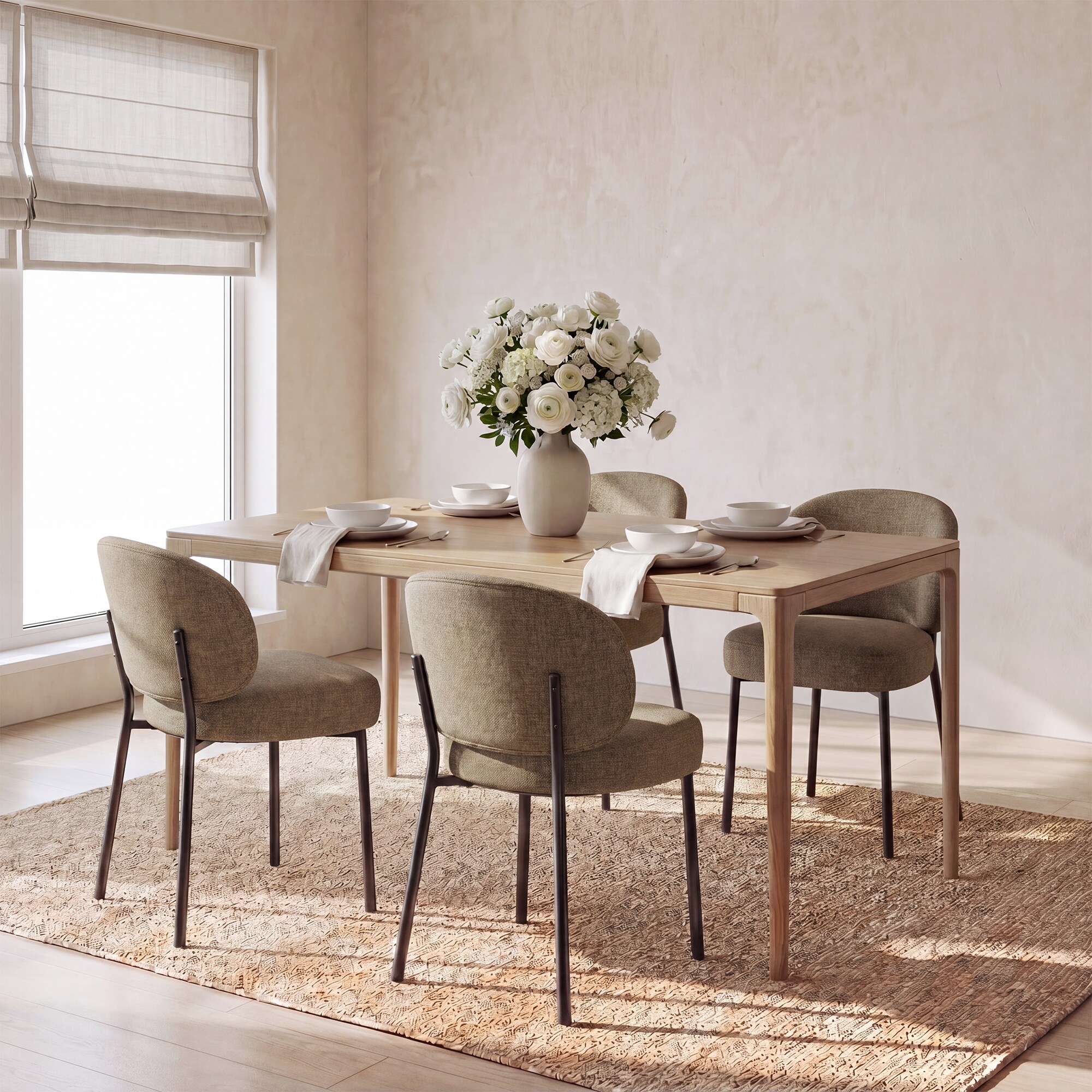 ViviHav LS-DCM31A-CAM-FB-2B Dining-Chairs - View #2