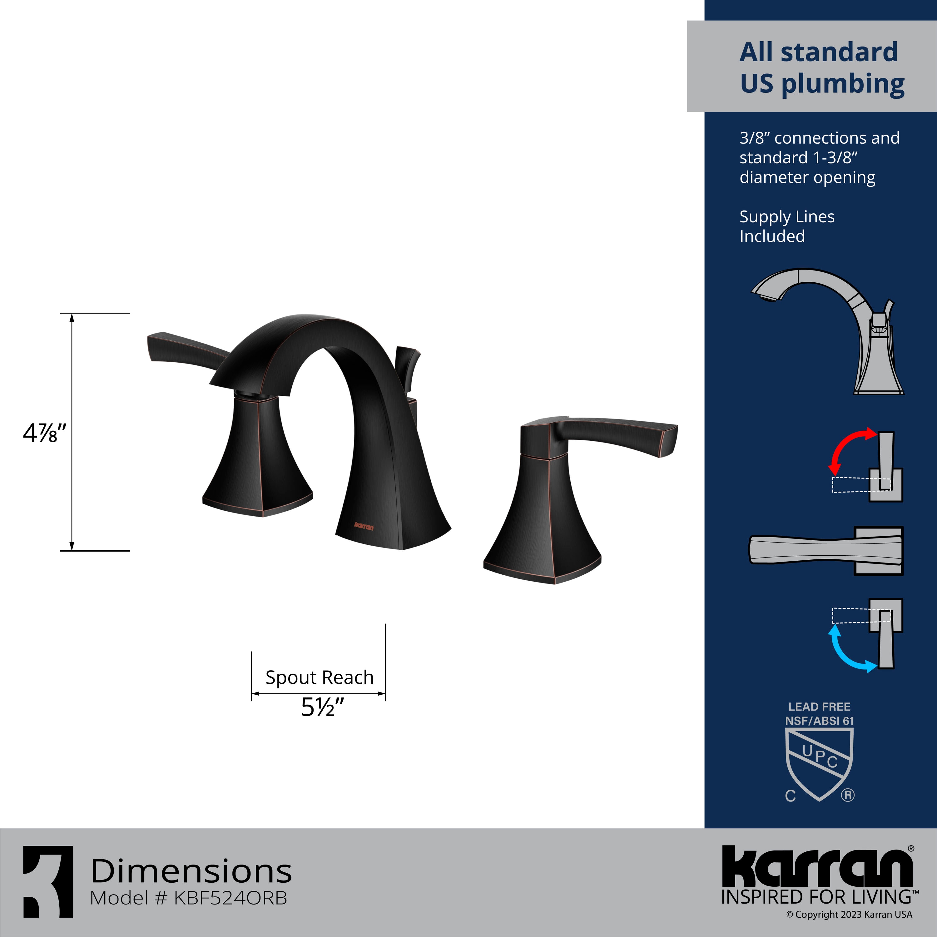 Karran KBF524ORB Lavatory-Faucets - View #5