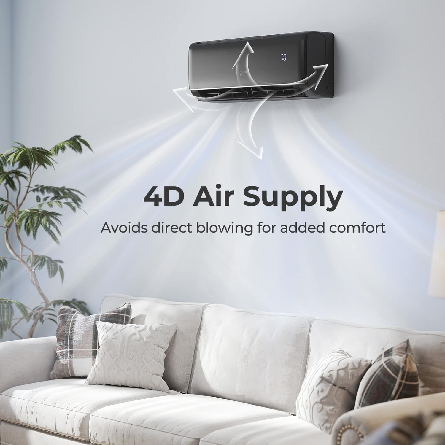 Costway HCST07218 Ductless-Mini-Splits - View #5