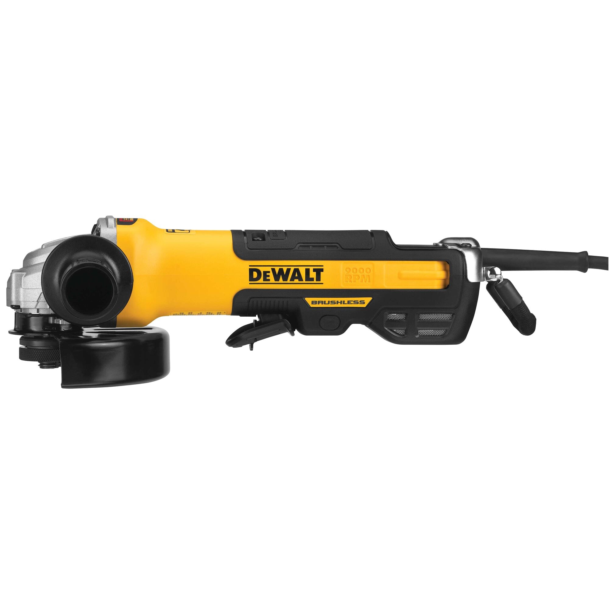 DEWALT 6-in 13-Amp Paddle Switch Brushless Angle grinder